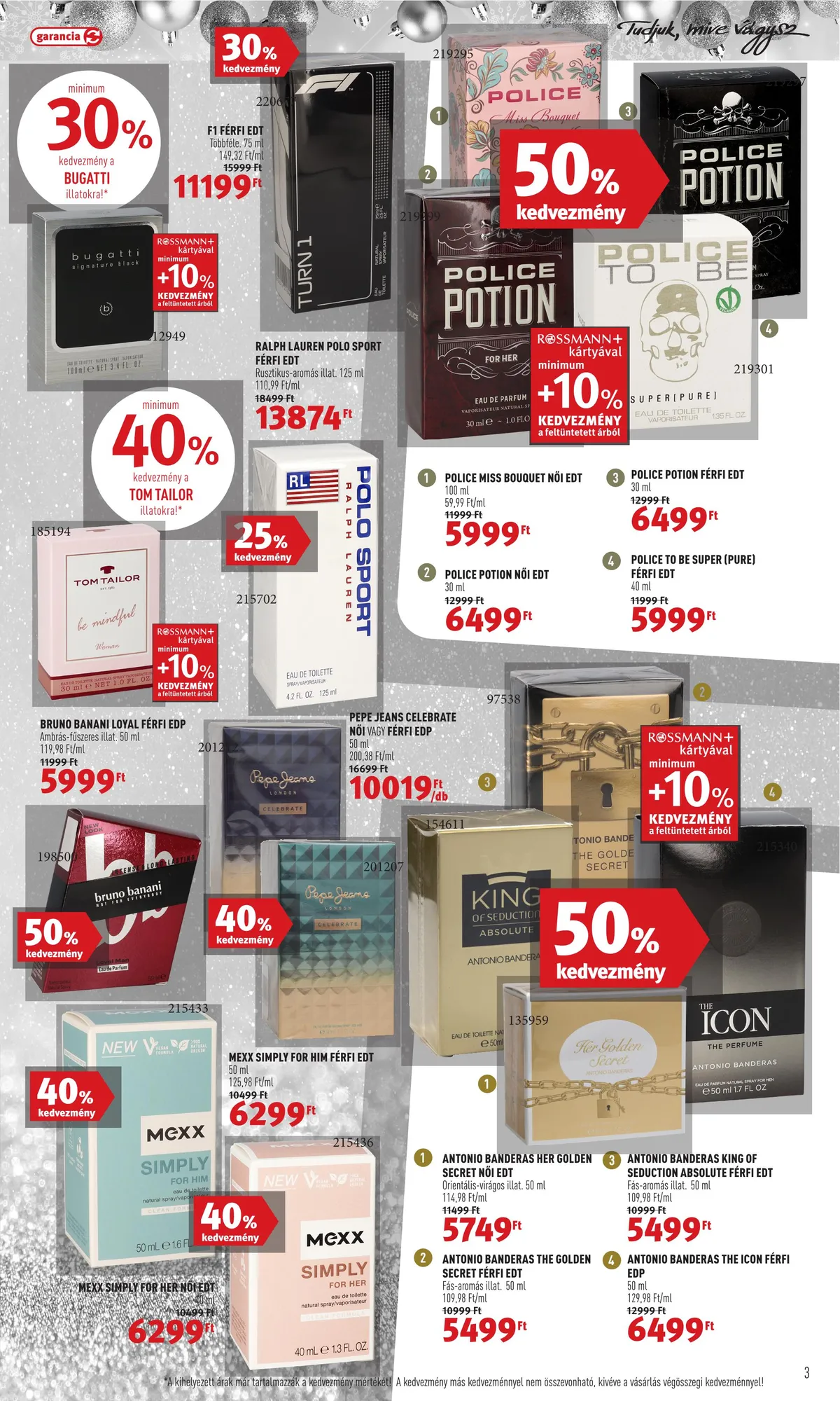 Rossmann akciós újság 12.05–12.09 – 3. oldal