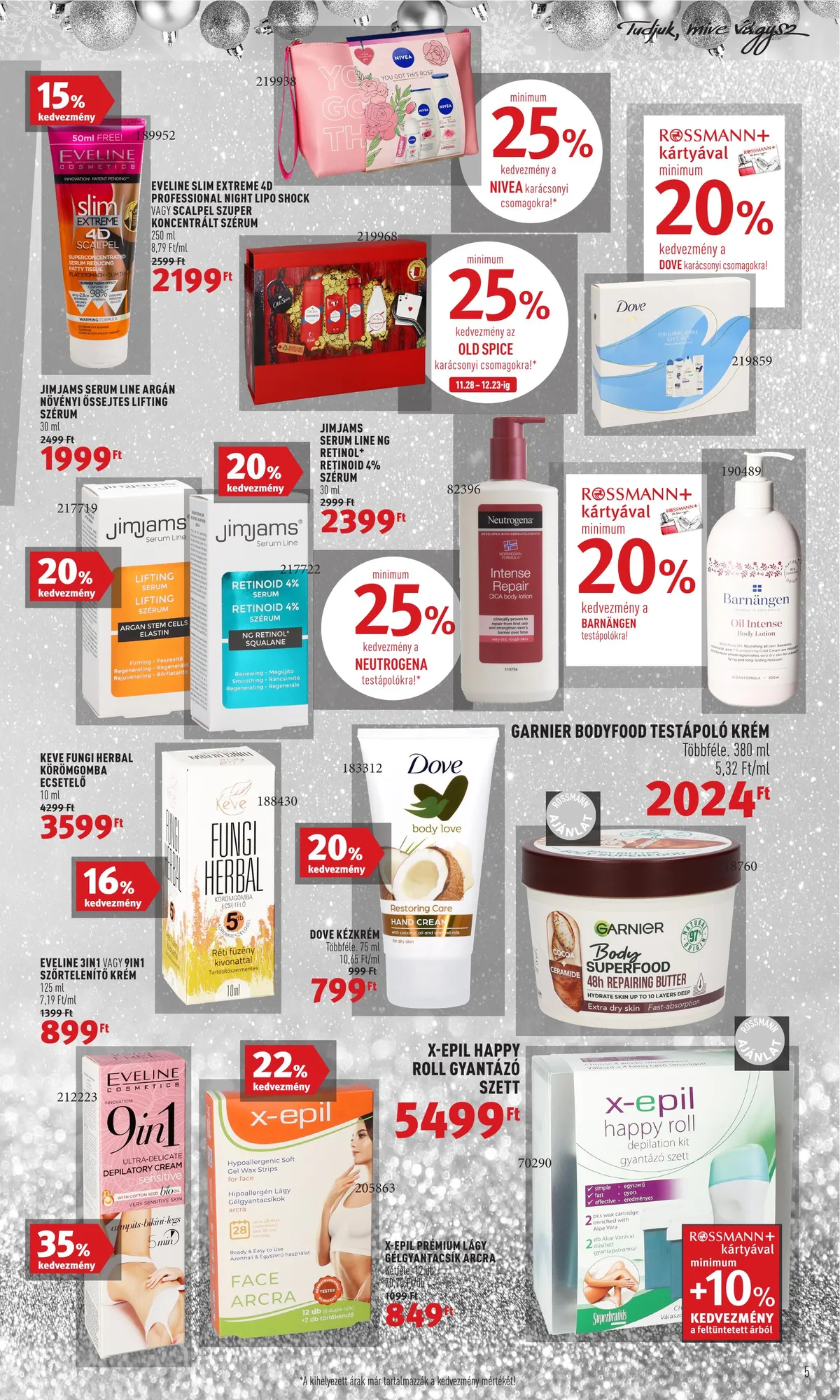 Rossmann akciós újság 12.05–12.09 – 5. oldal