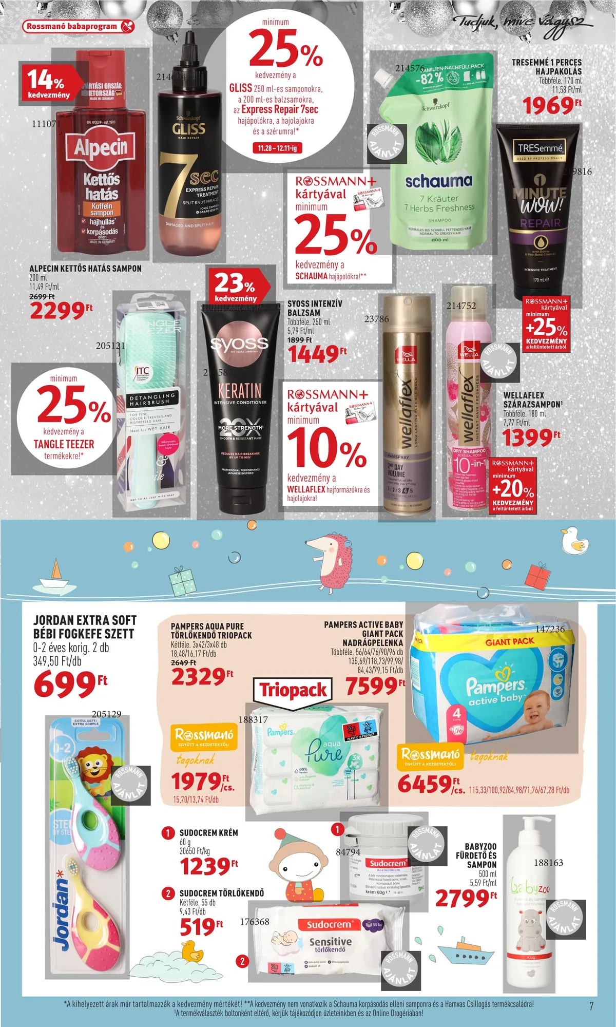 Rossmann akciós újság 12.05–12.09 – 7. oldal