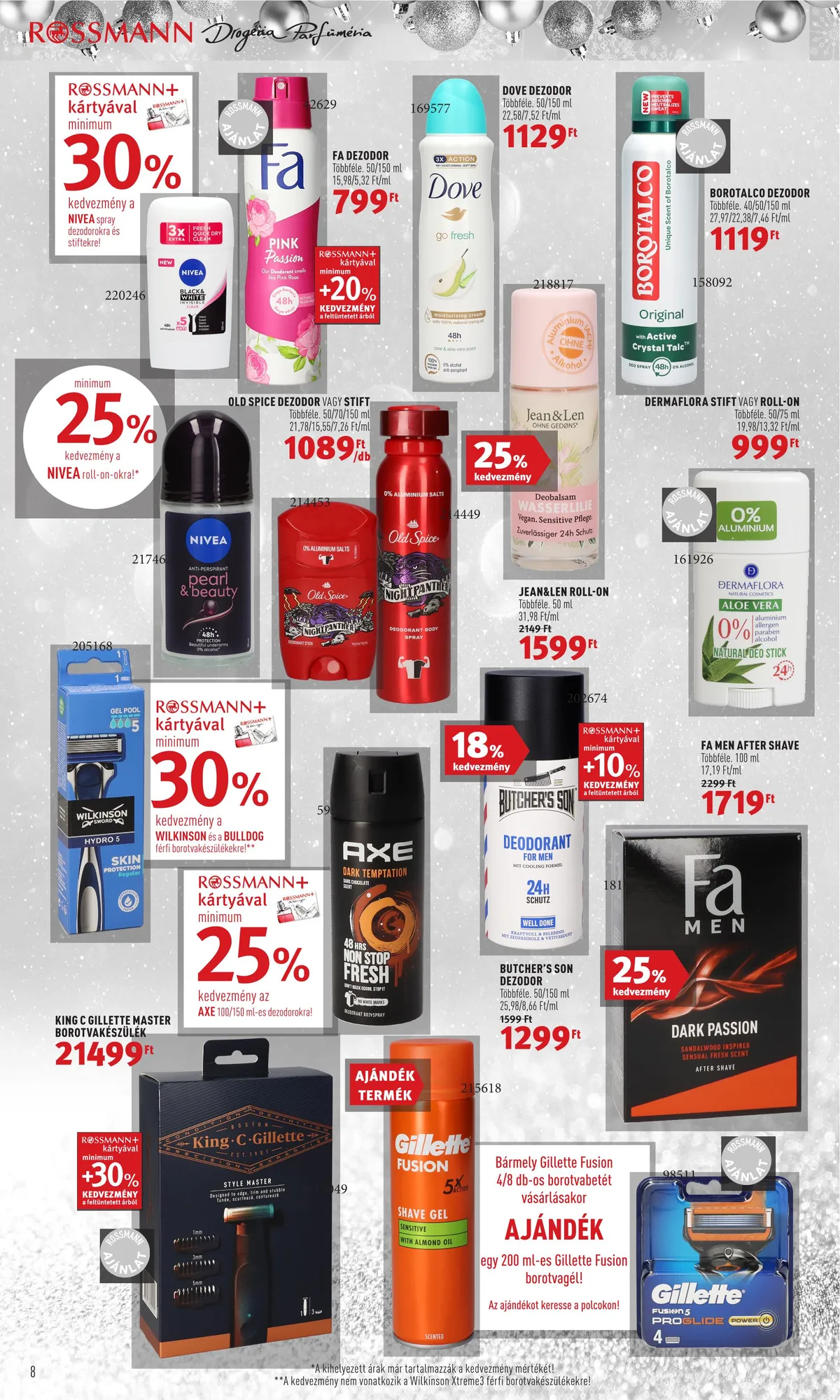 Rossmann akciós újság 12.05–12.09 – 8. oldal