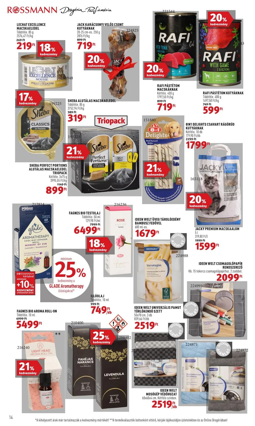 Rossmann akciós újság 12.19–12.23 – 14. oldal