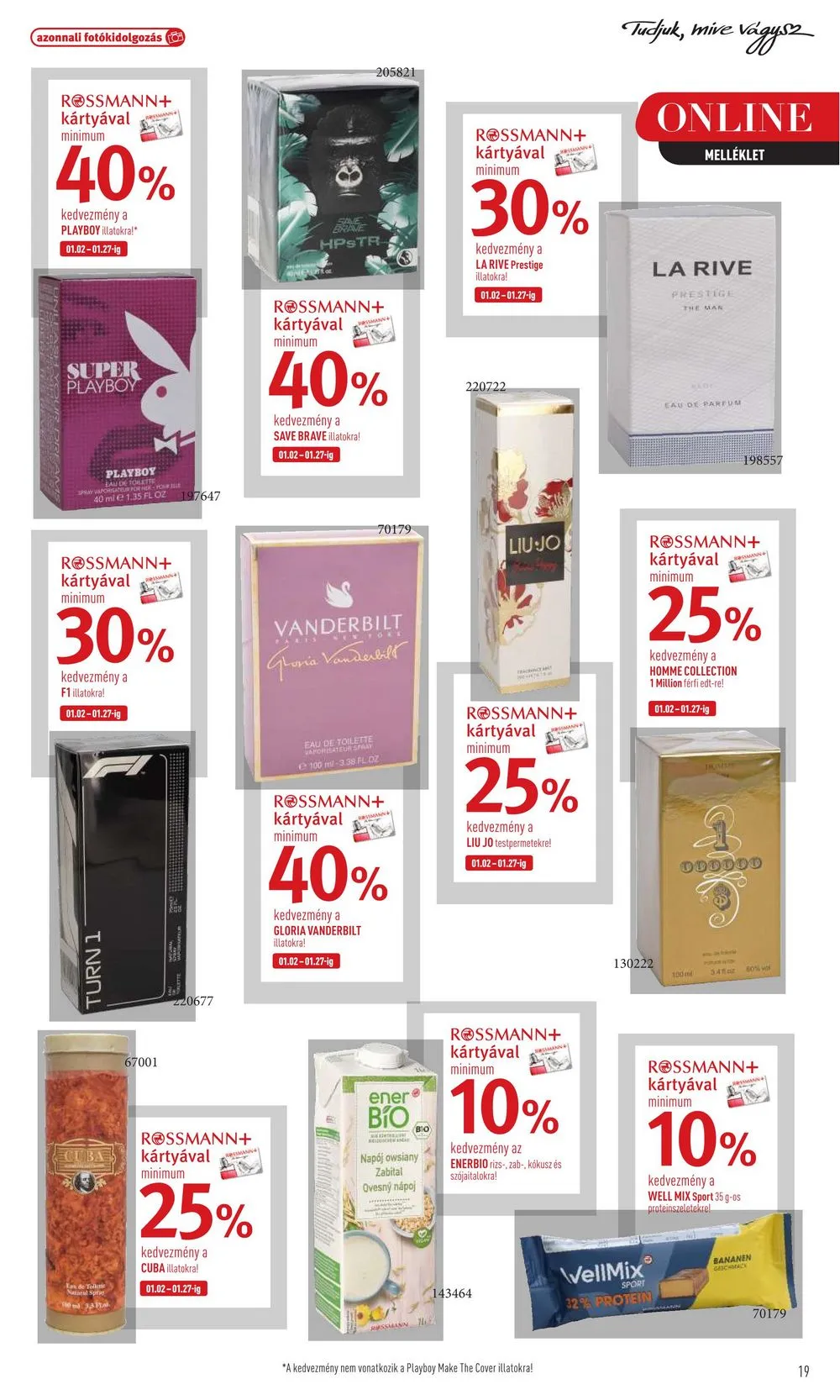 Rossmann akciós újság 01.02–01.13 – 19. oldal