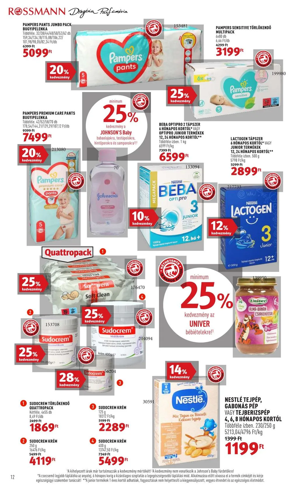 Rossmann akciós újság 01.16–01.27 – 12. oldal
