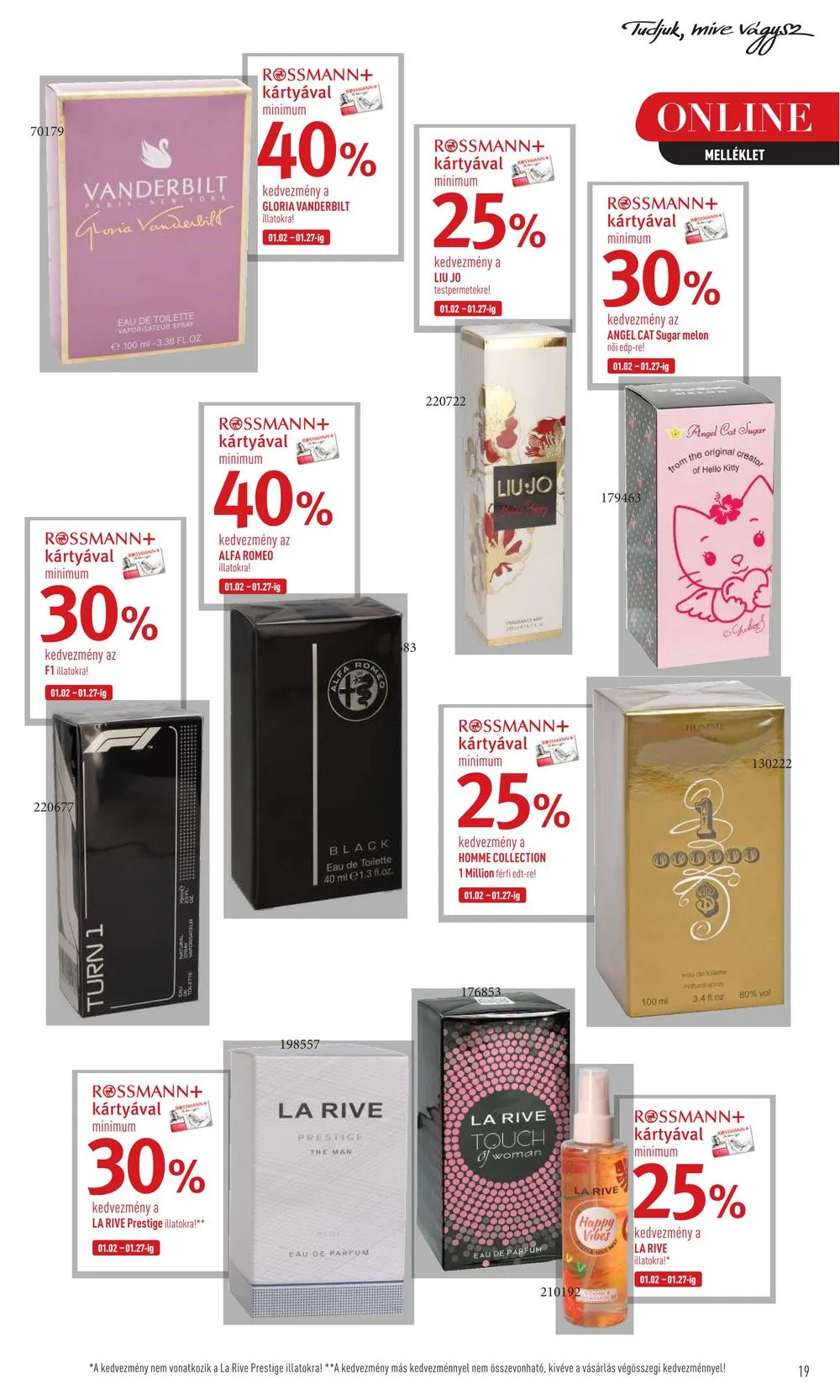 Rossmann akciós újság 01.16–01.27 – 19. oldal