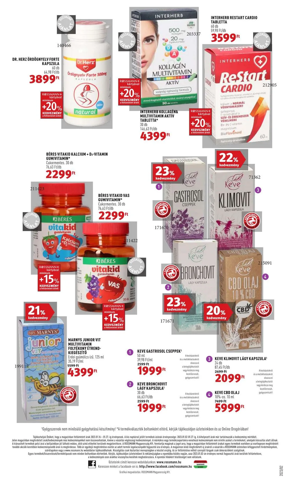 Rossmann akciós újság 01.16–01.27 – 24. oldal