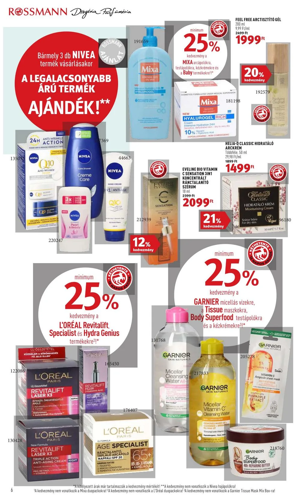 Rossmann akciós újság 01.16–01.27 – 6. oldal