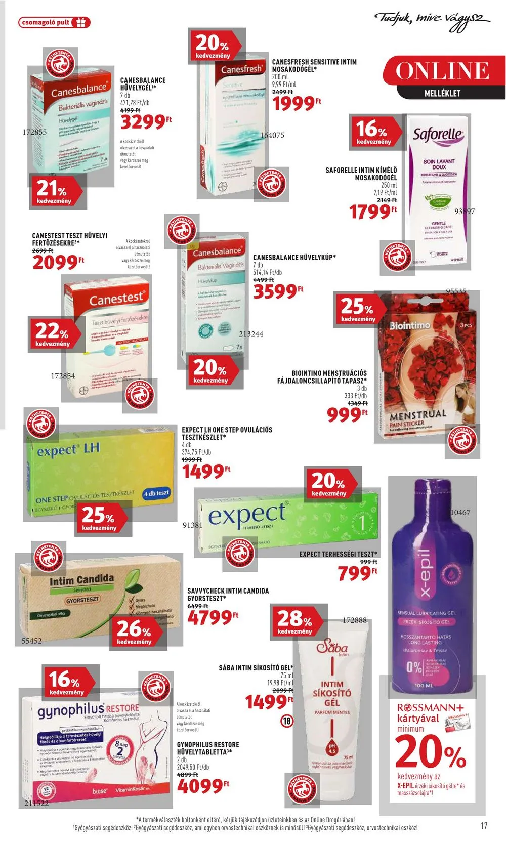 Rossmann akciós újság 01.30–02.10 – 17. oldal
