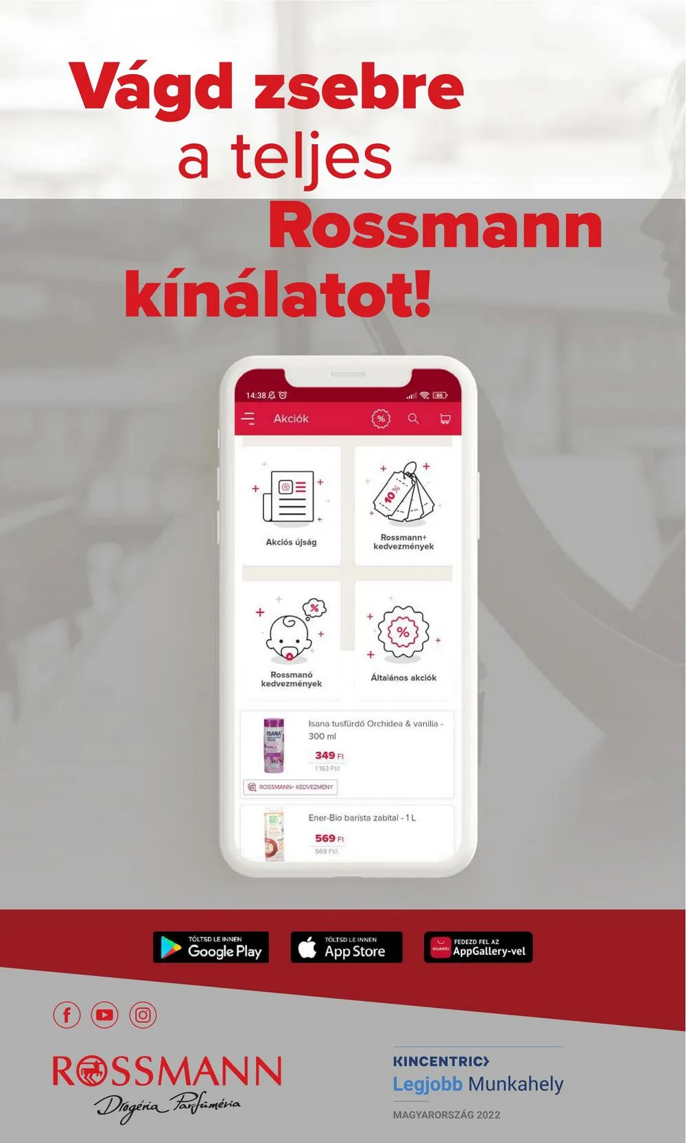 Rossmann akciós újság 01.30–02.10 – 18. oldal