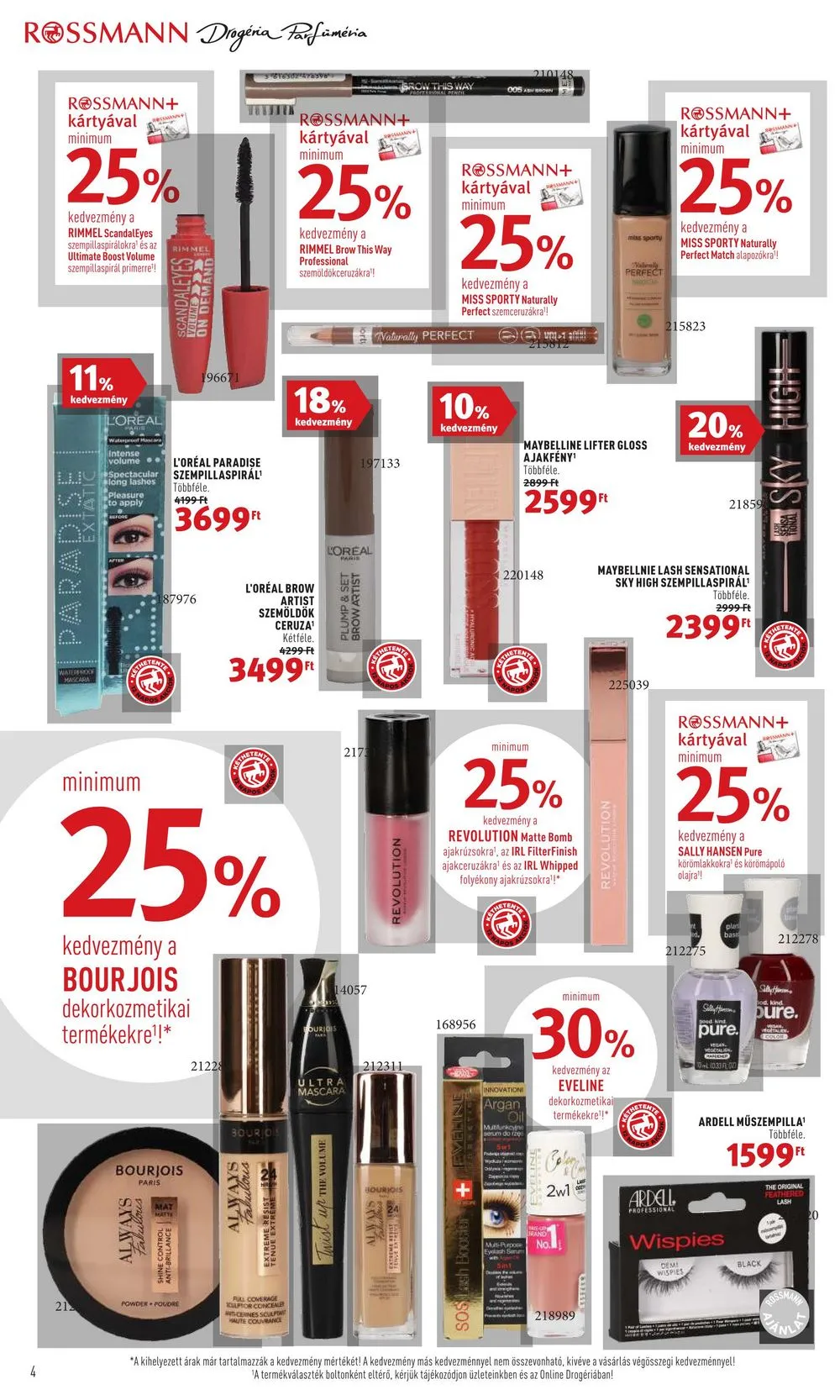 Rossmann akciós újság 01.30–02.10 – 4. oldal