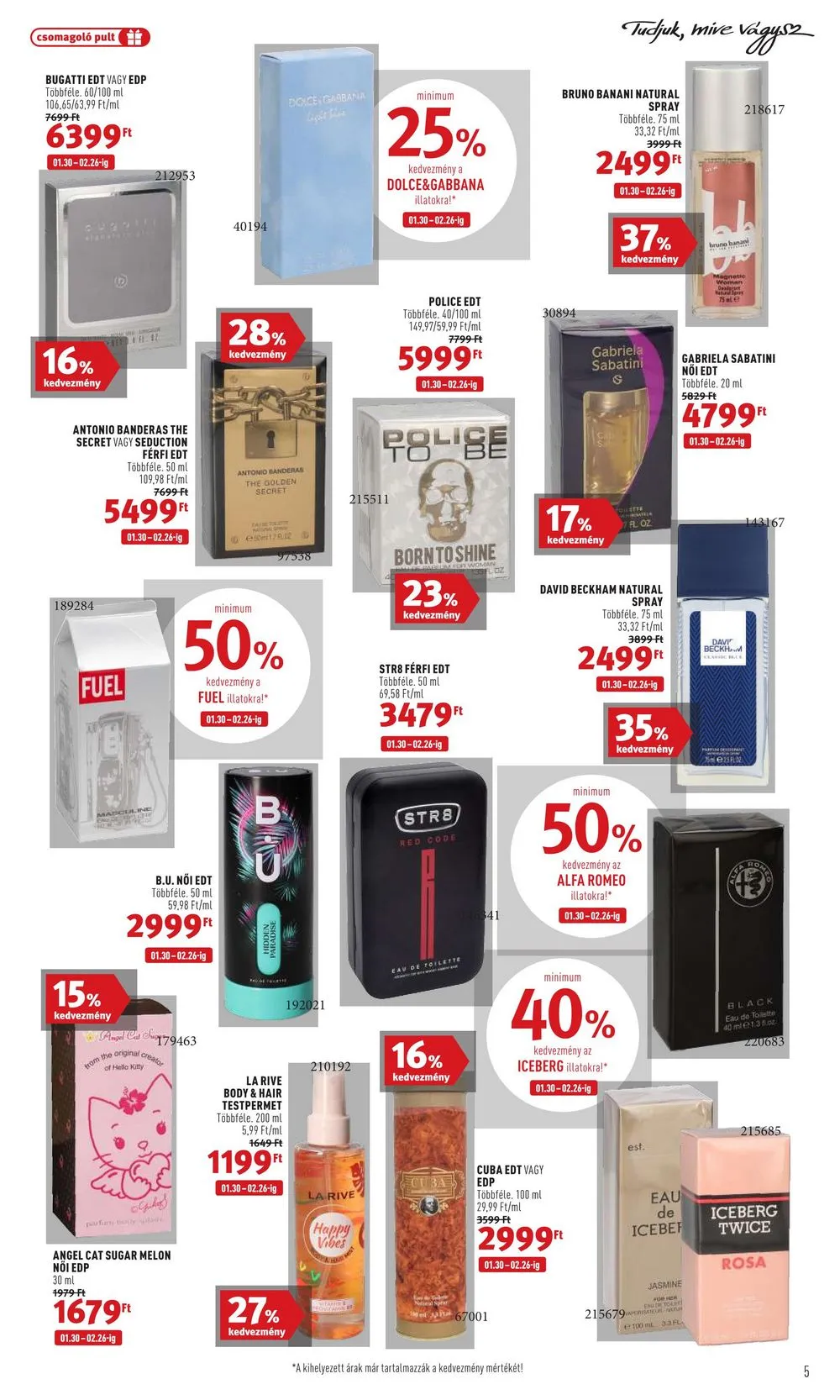 Rossmann akciós újság 01.30–02.10 – 5. oldal