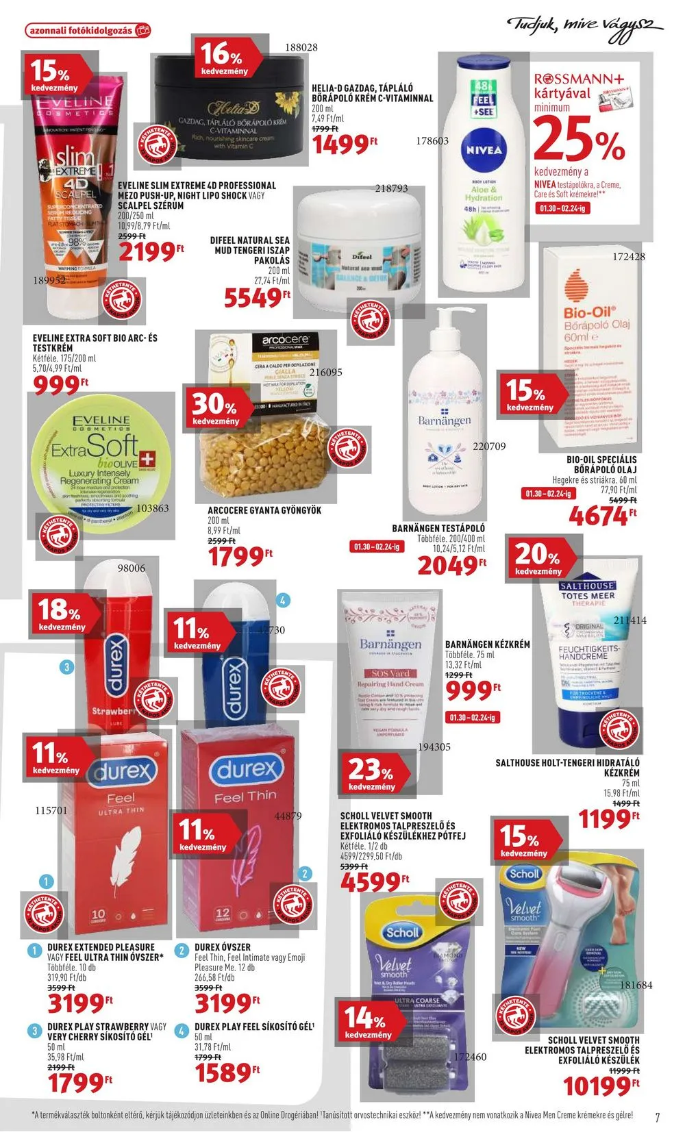 Rossmann akciós újság 01.30–02.10 – 7. oldal