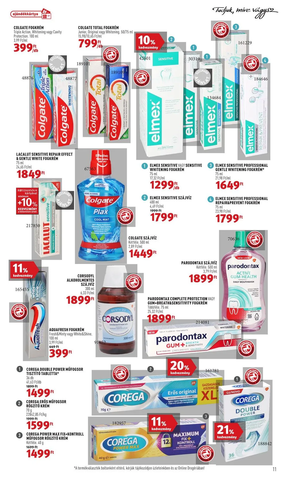 Rossmann akciós újság 02.13–02.24 – 11. oldal