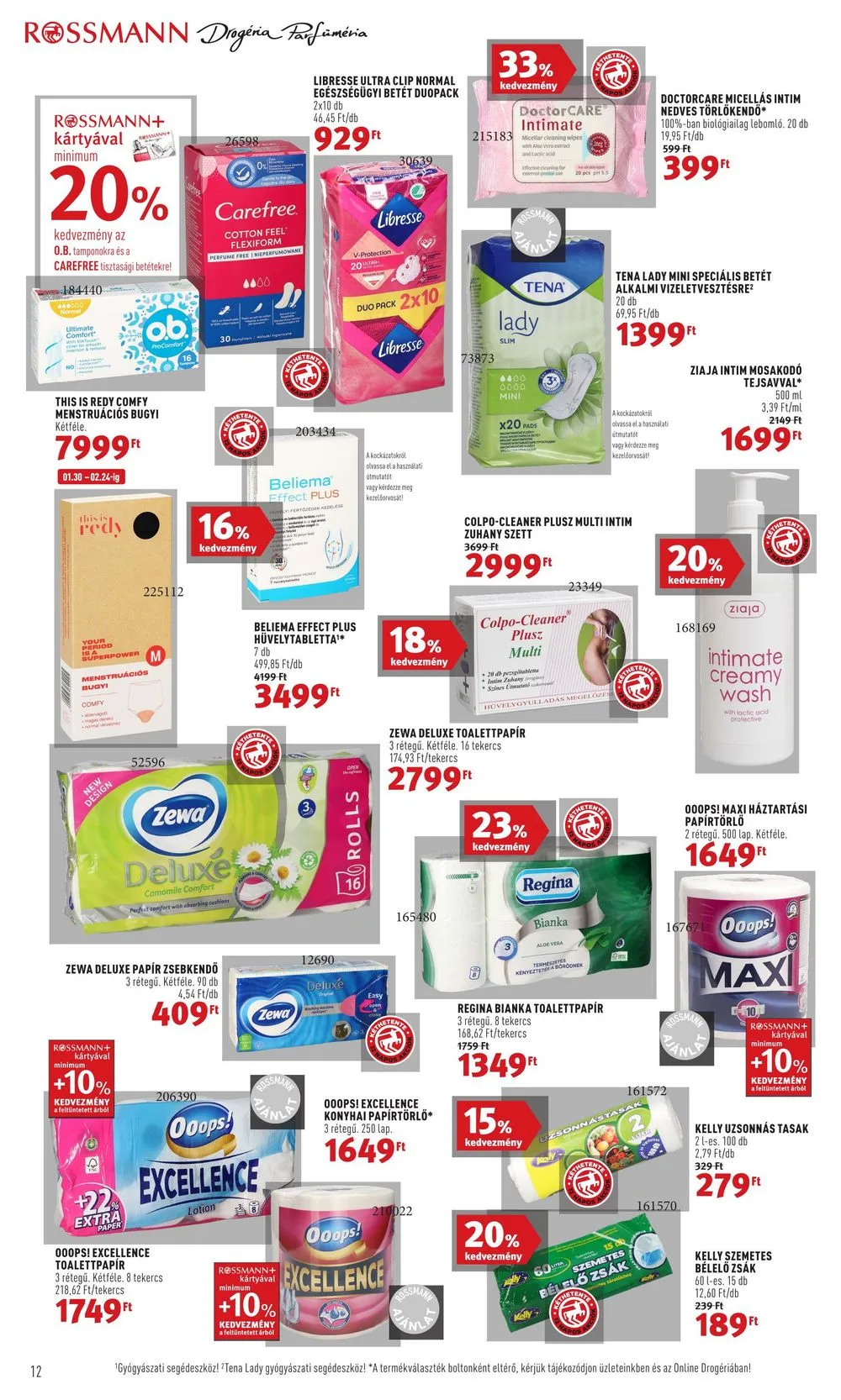 Rossmann akciós újság 02.13–02.24 – 12. oldal