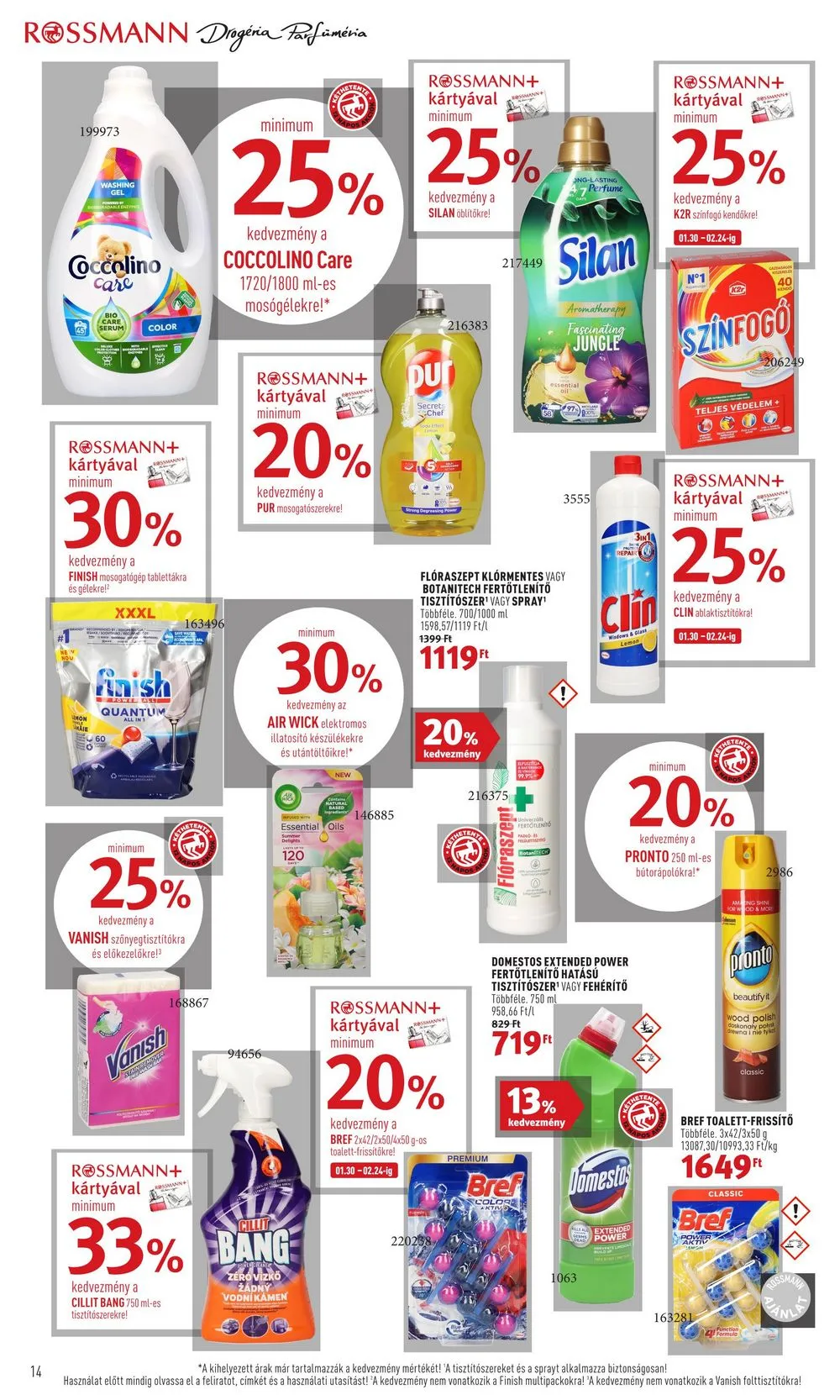 Rossmann akciós újság 02.13–02.24 – 14. oldal