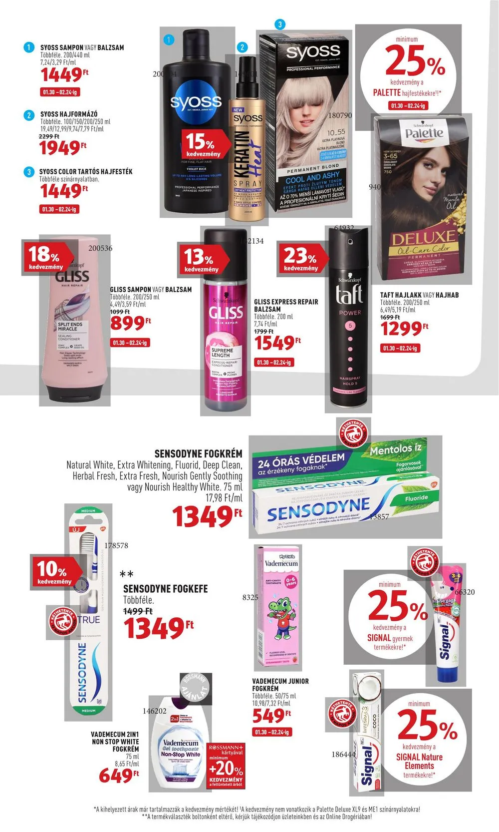 Rossmann akciós újság 02.13–02.24 – 16. oldal