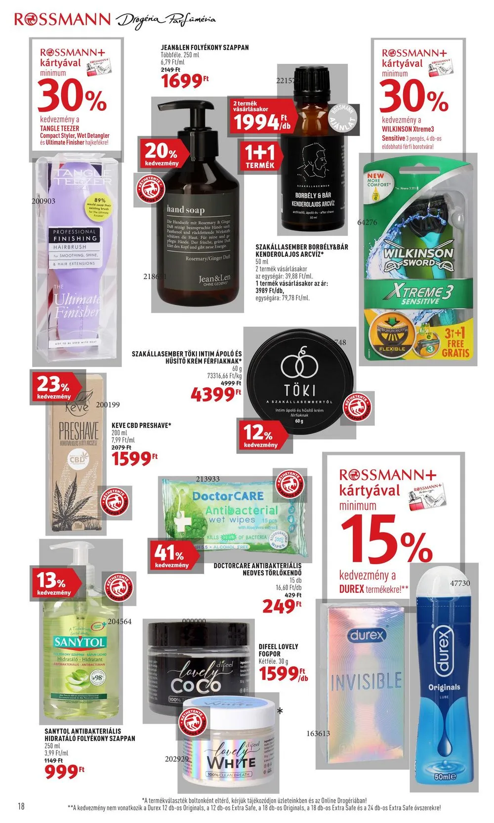 Rossmann akciós újság 02.13–02.24 – 18. oldal