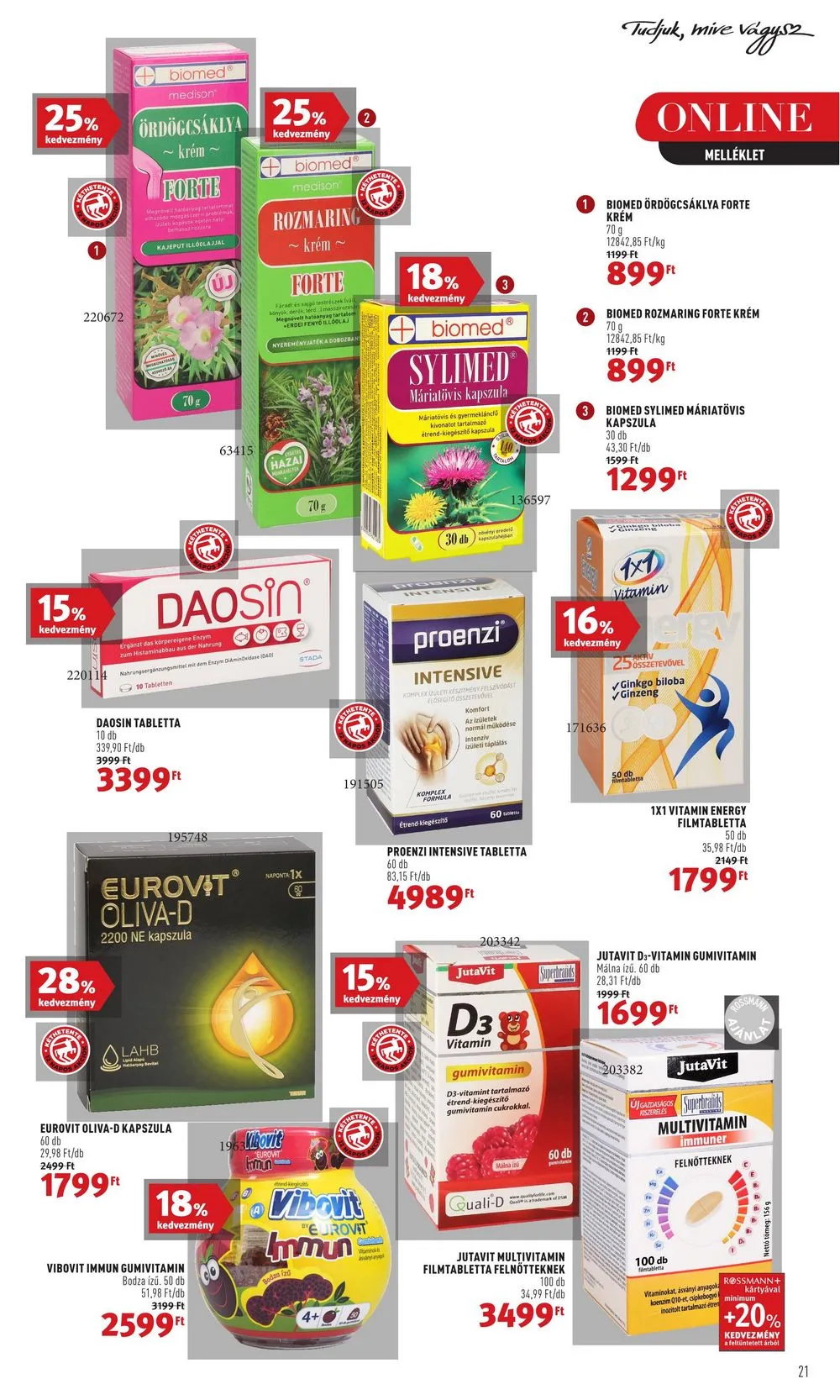 Rossmann akciós újság 02.13–02.24 – 21. oldal