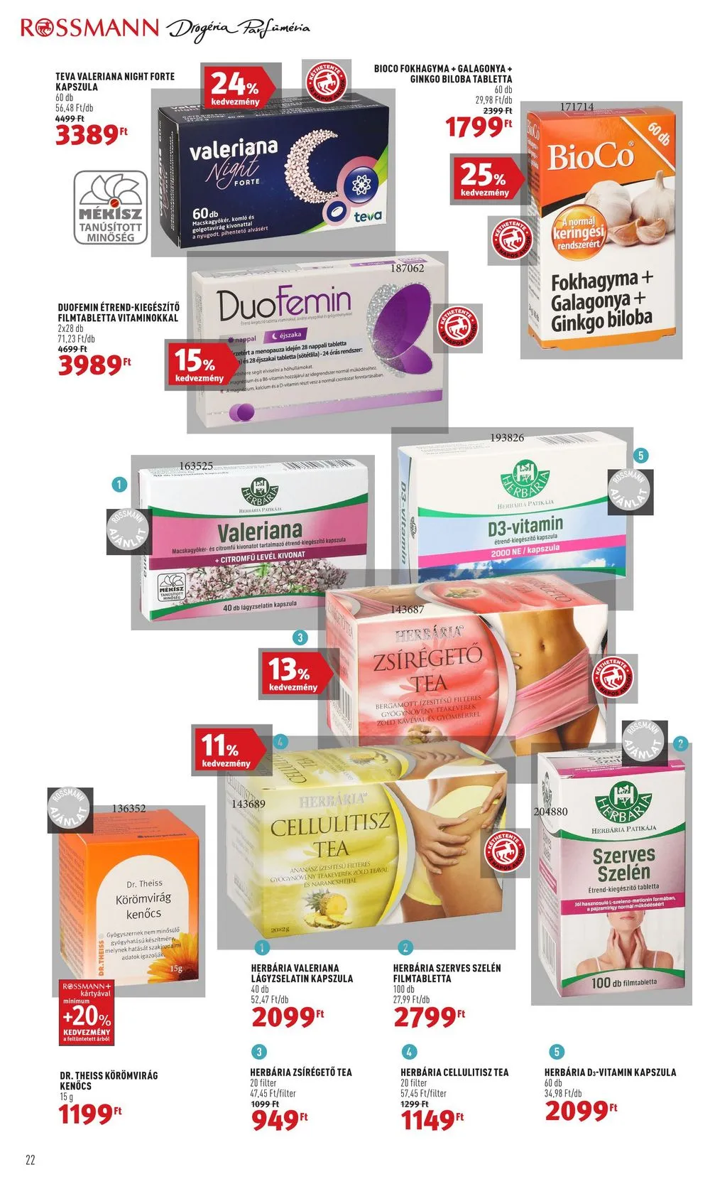 Rossmann akciós újság 02.13–02.24 – 22. oldal