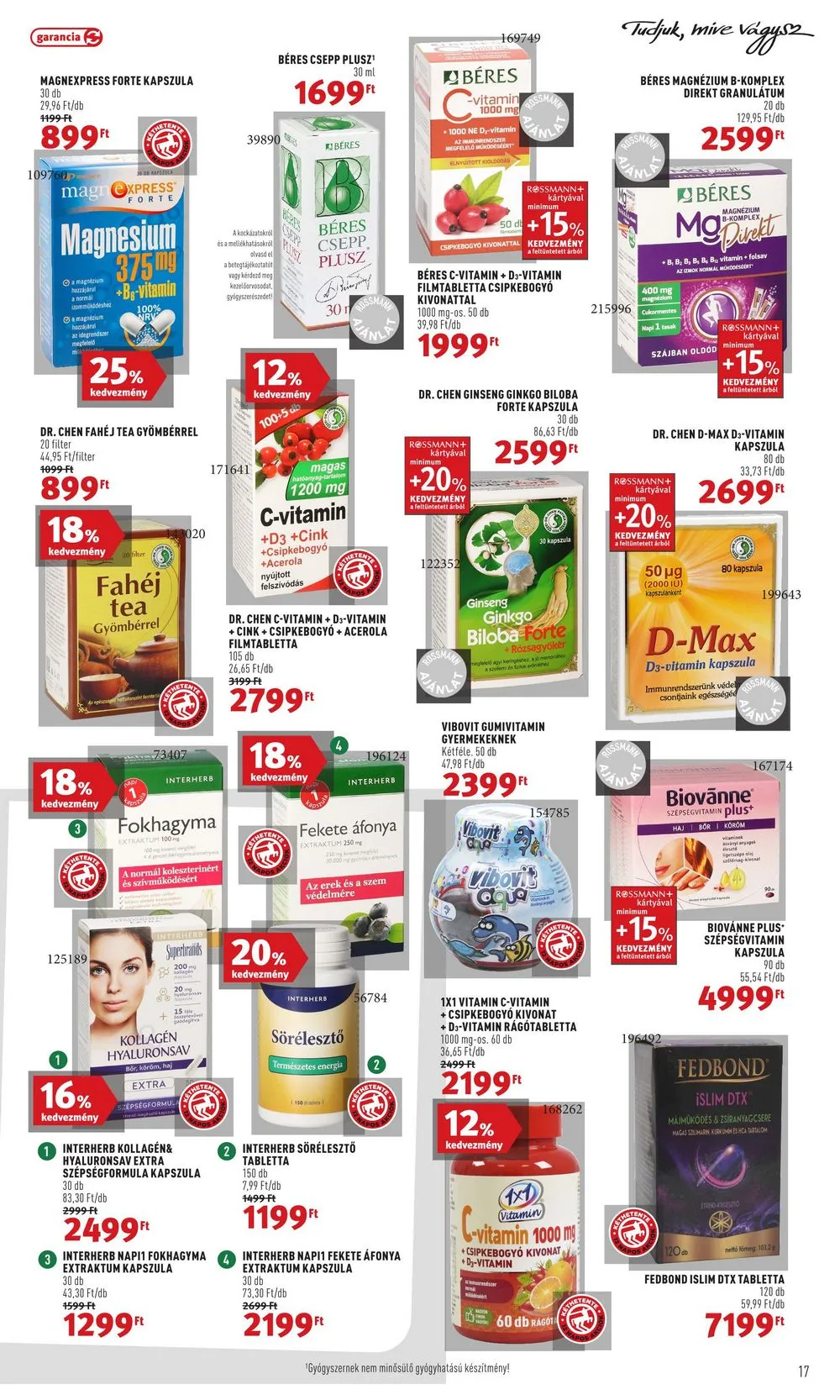 Rossmann akciós újság 02.27–03.10 – 17. oldal