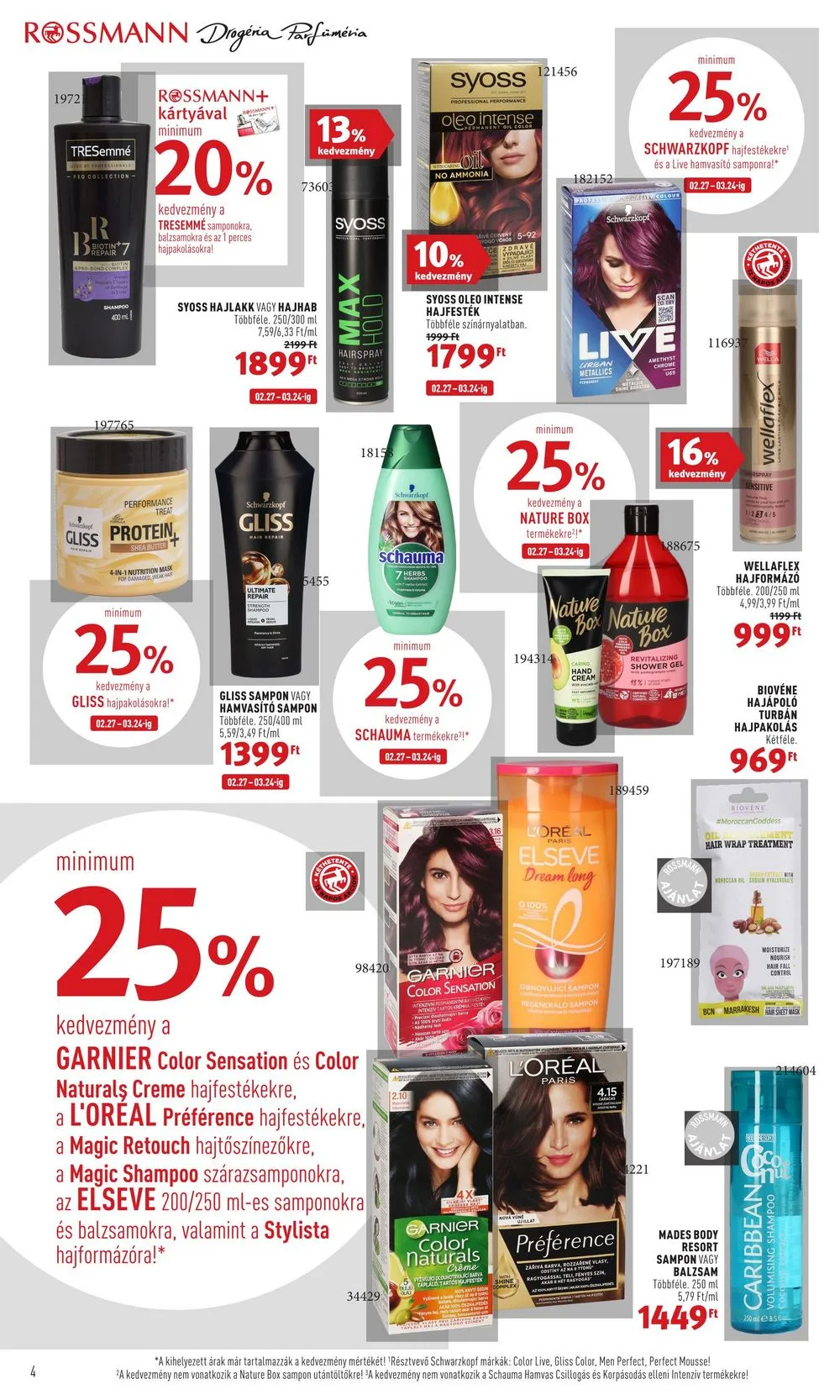 Rossmann akciós újság 02.27–03.10 – 4. oldal
