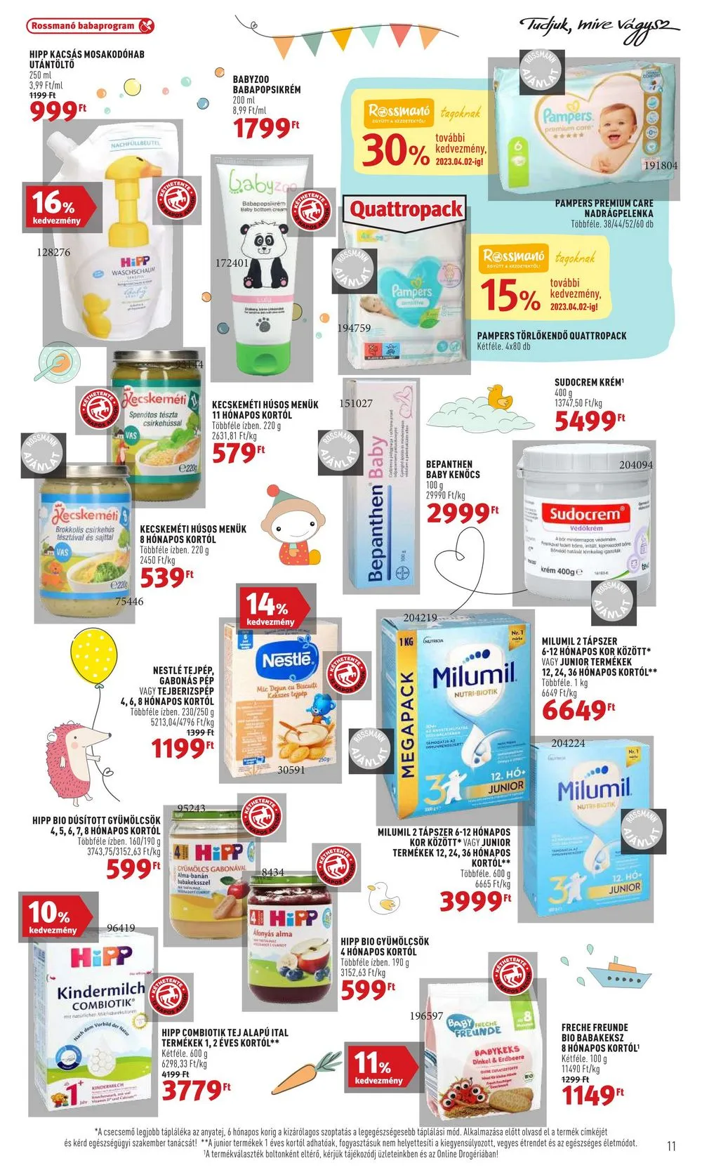Rossmann akciós újság 03.13–03.24 – 11. oldal