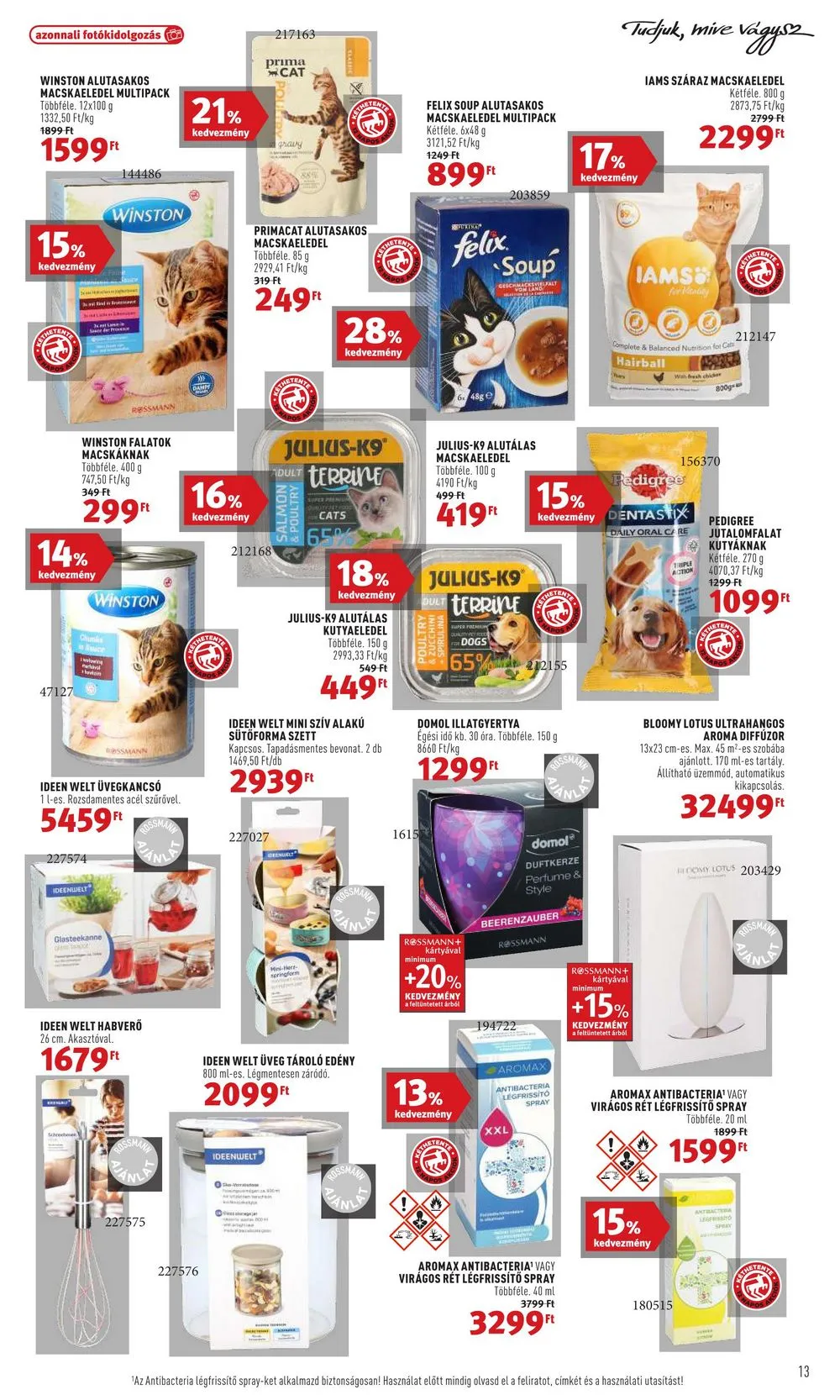 Rossmann akciós újság 03.13–03.24 – 13. oldal