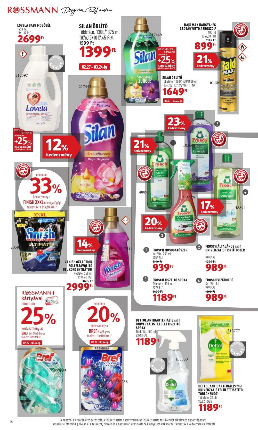 Rossmann akciós újság 03.13–03.24 – 14. oldal