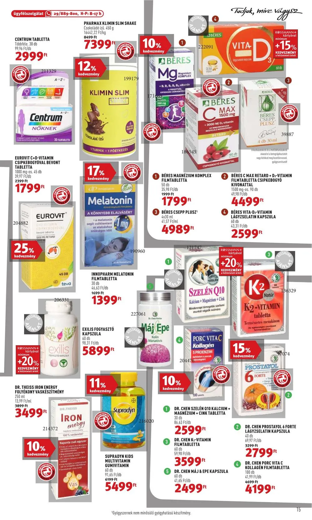 Rossmann akciós újság 03.13–03.24 – 15. oldal