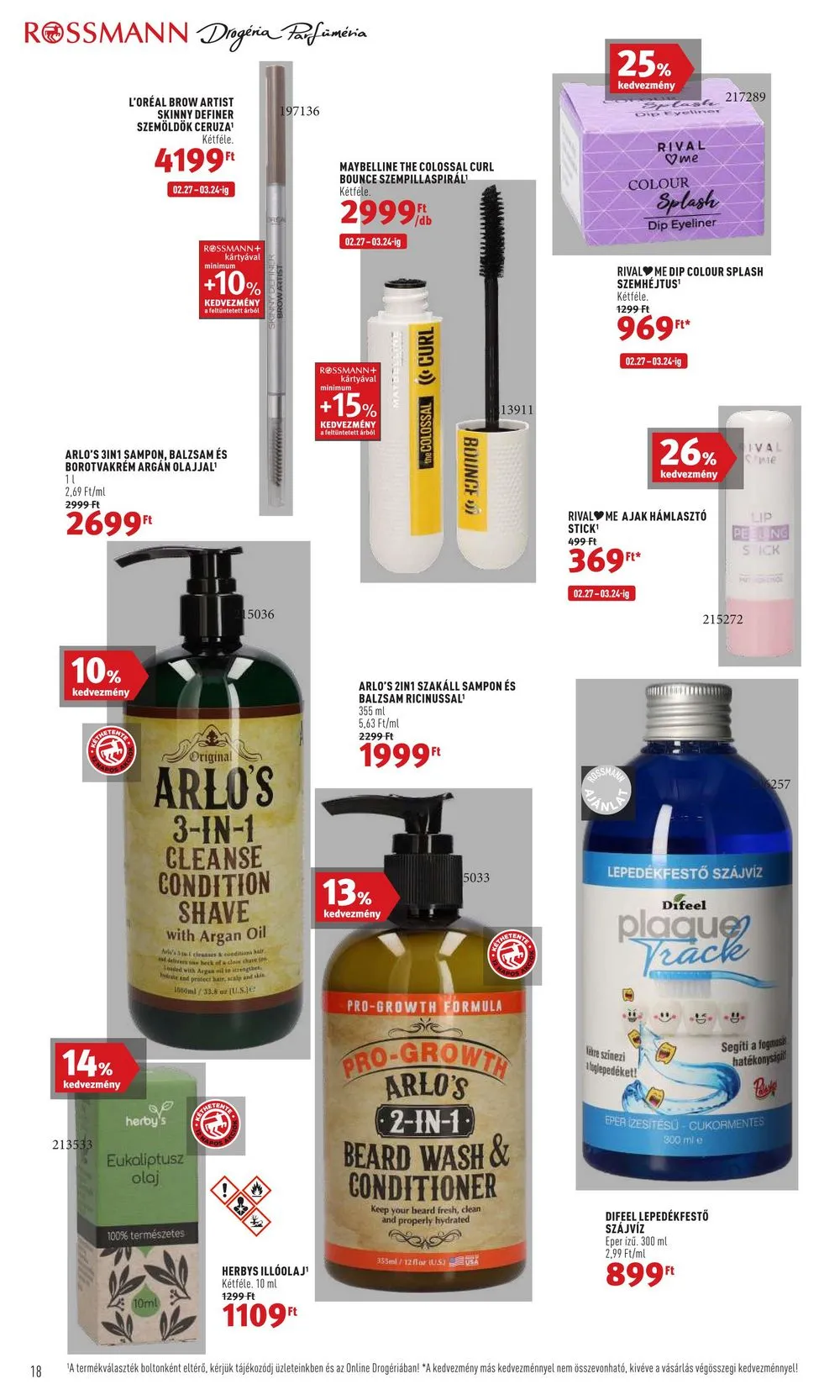 Rossmann akciós újság 03.13–03.24 – 20. oldal