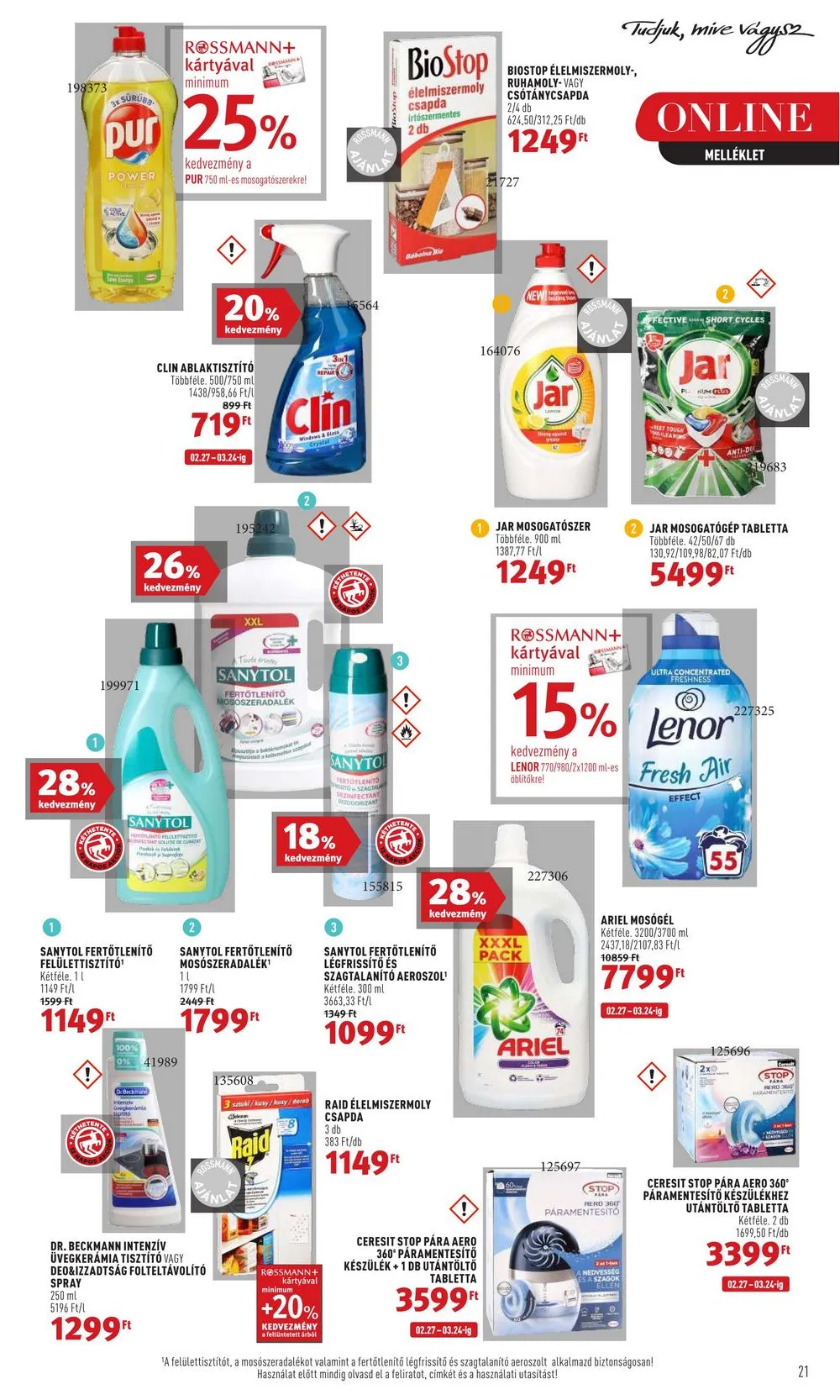 Rossmann akciós újság 03.13–03.24 – 23. oldal