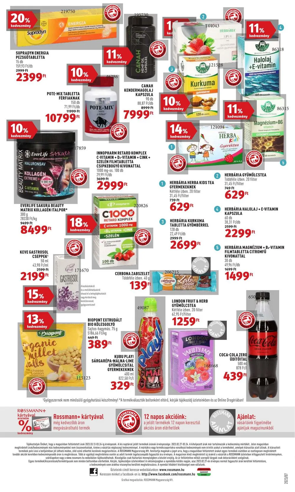 Rossmann akciós újság 03.13–03.24 – 24. oldal