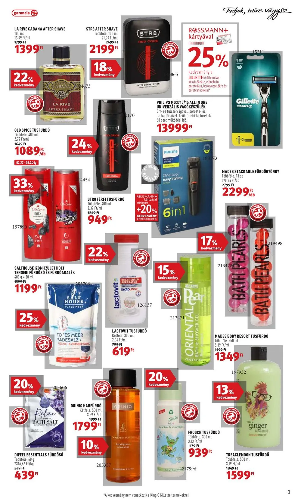 Rossmann akciós újság 03.13–03.24 – 3. oldal
