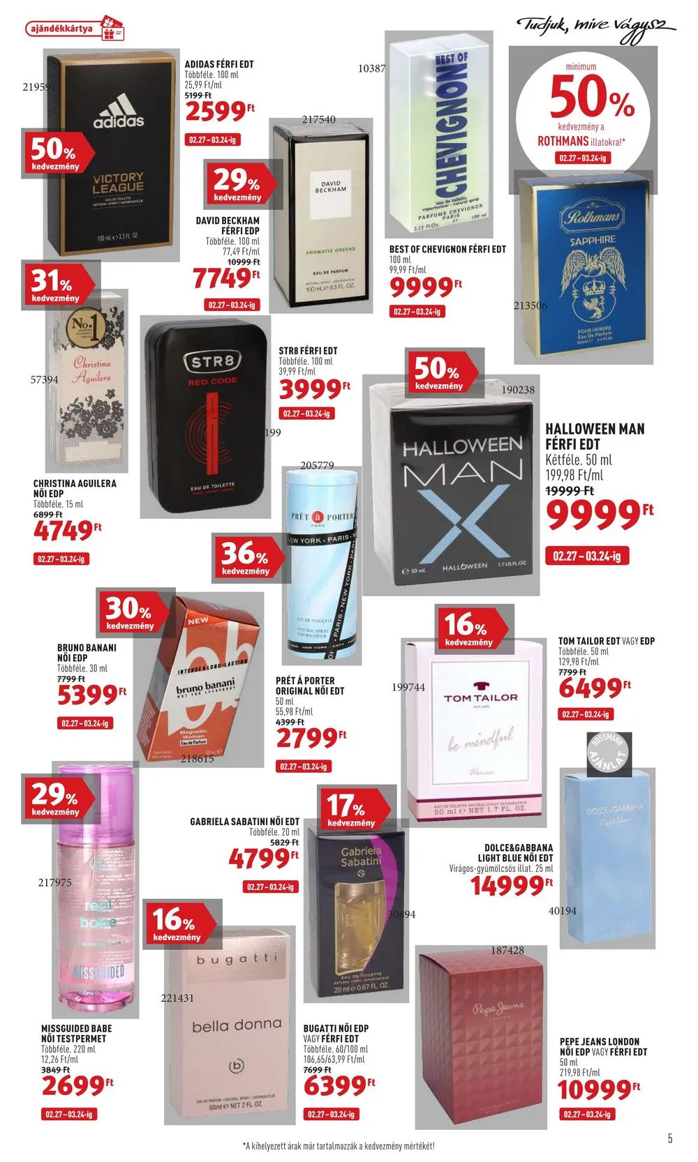 Rossmann akciós újság 03.13–03.24 – 5. oldal