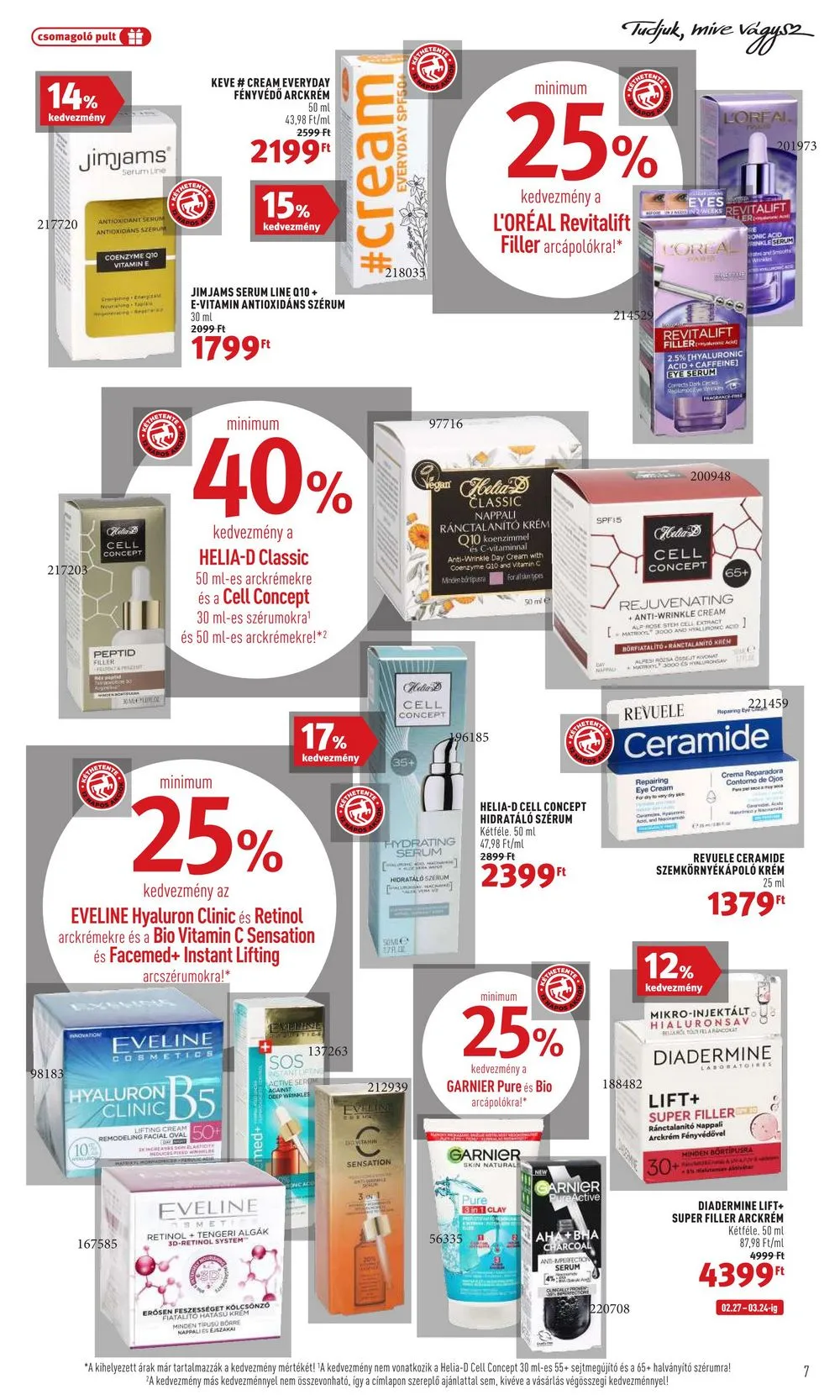 Rossmann akciós újság 03.13–03.24 – 7. oldal