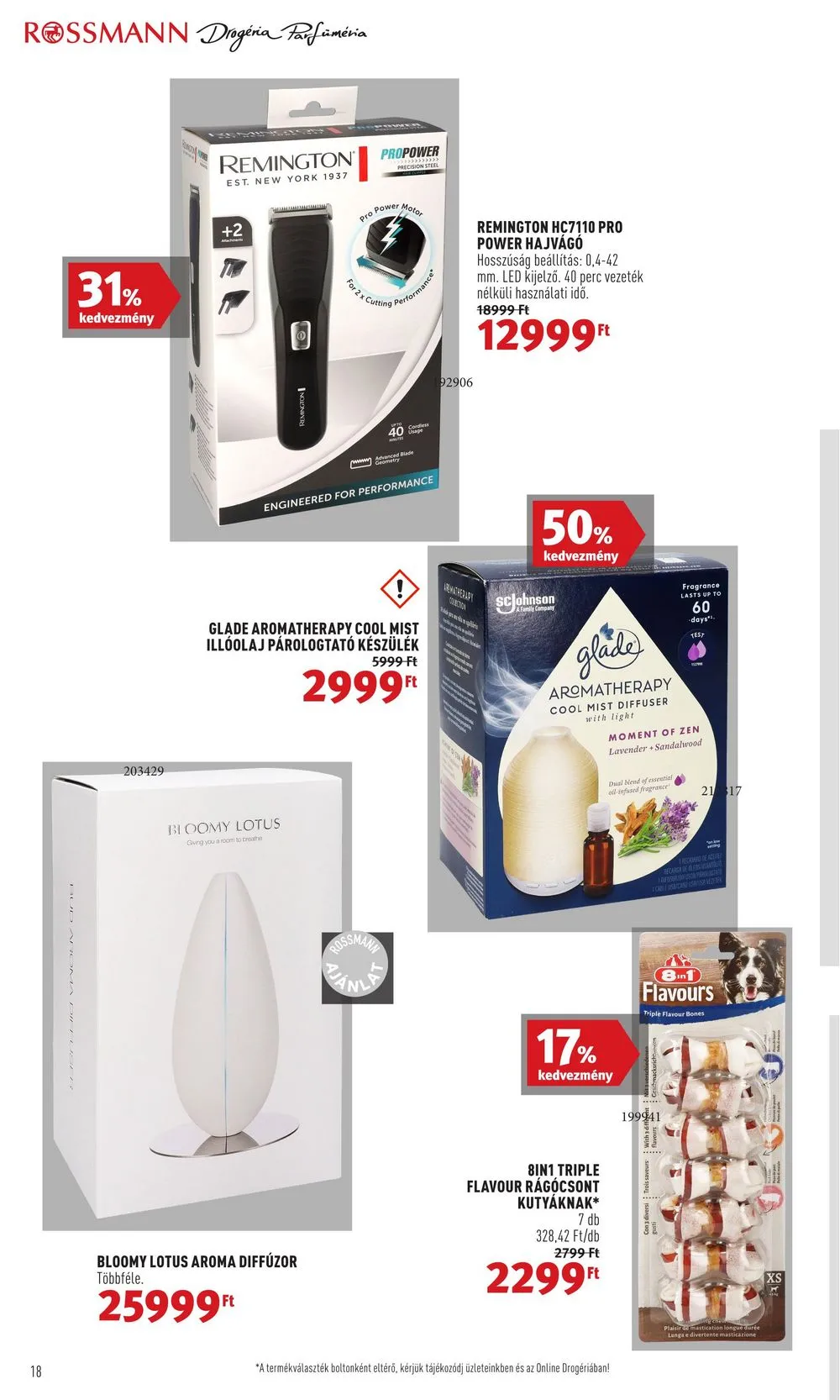 Rossmann akciós újság 03.27–04.07 – 20. oldal