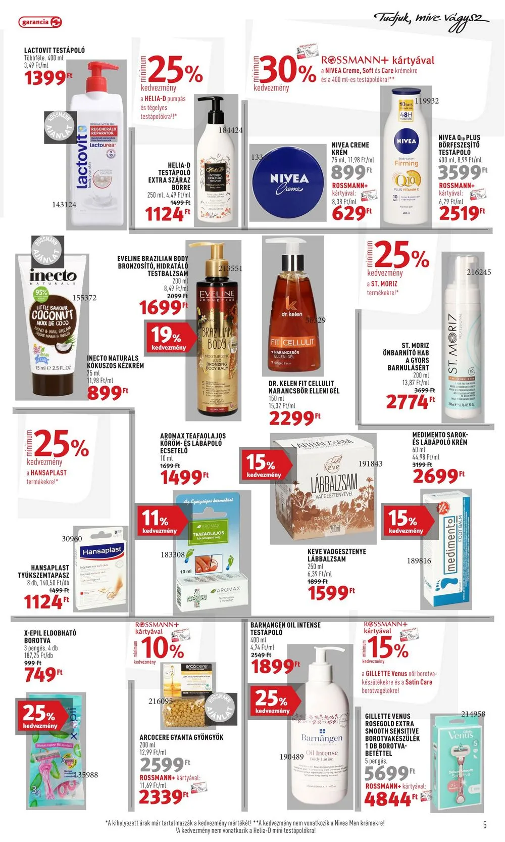 Rossmann akciós újság 03.27–04.07 – 5. oldal