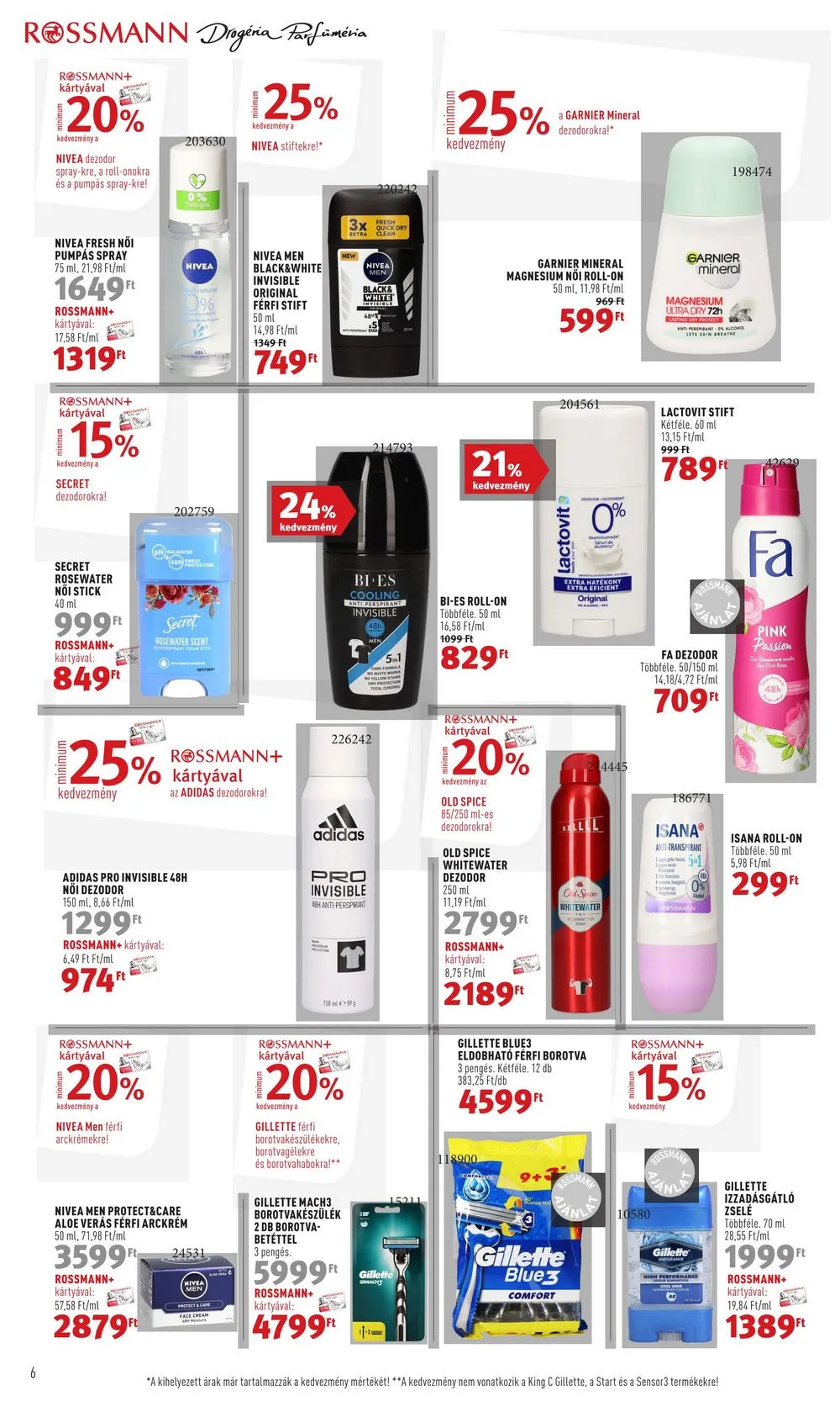 Rossmann akciós újság 03.27–04.07 – 6. oldal