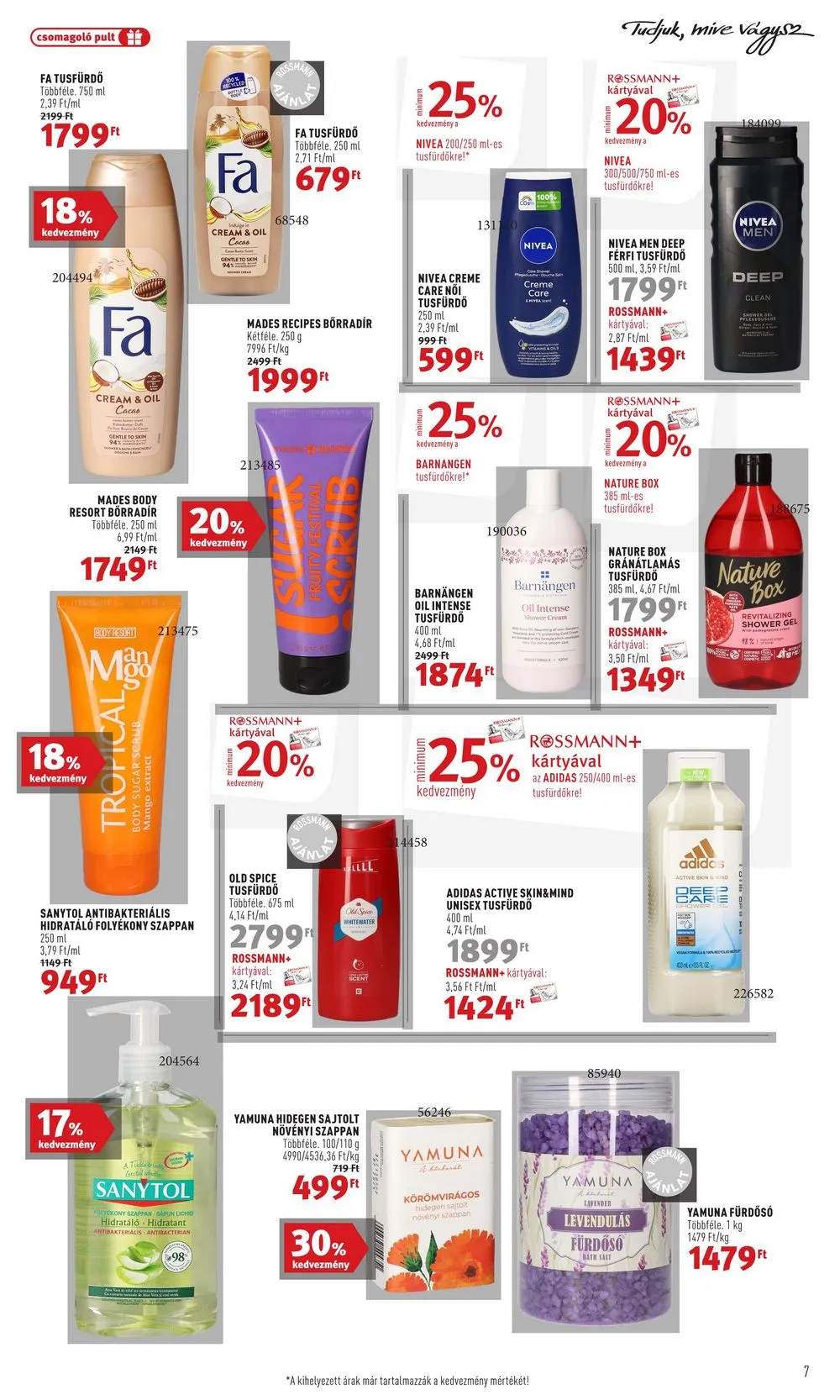 Rossmann akciós újság 03.27–04.07 – 7. oldal