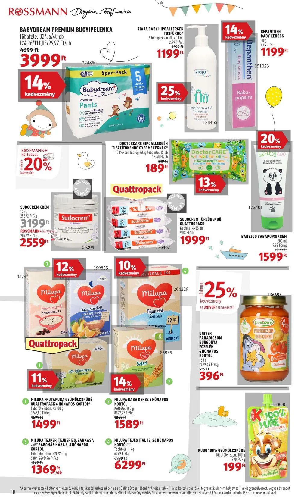 Rossmann akciós újság 04.24–05.05 – 10. oldal