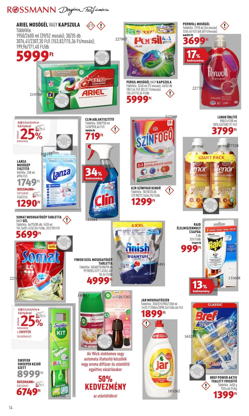 Rossmann akciós újság 04.24–05.05 – 14. oldal