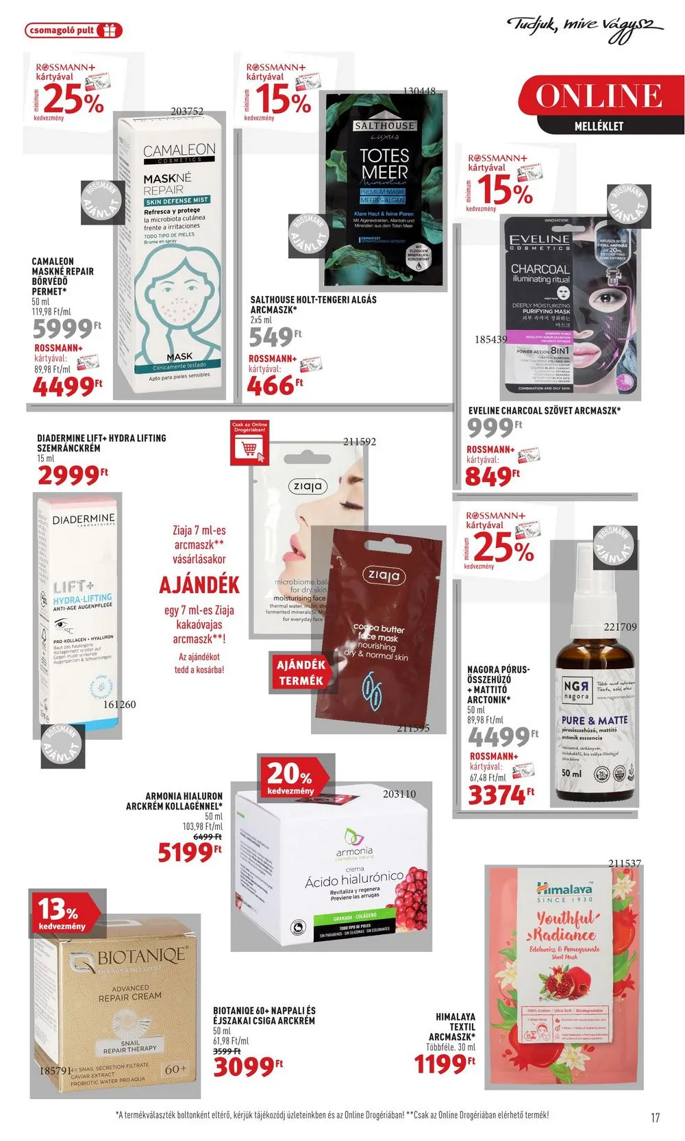 Rossmann akciós újság 04.24–05.05 – 17. oldal