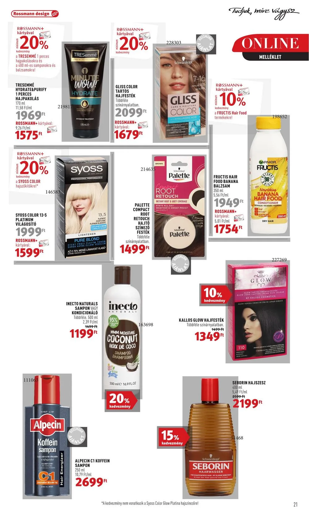 Rossmann akciós újság 04.24–05.05 – 23. oldal