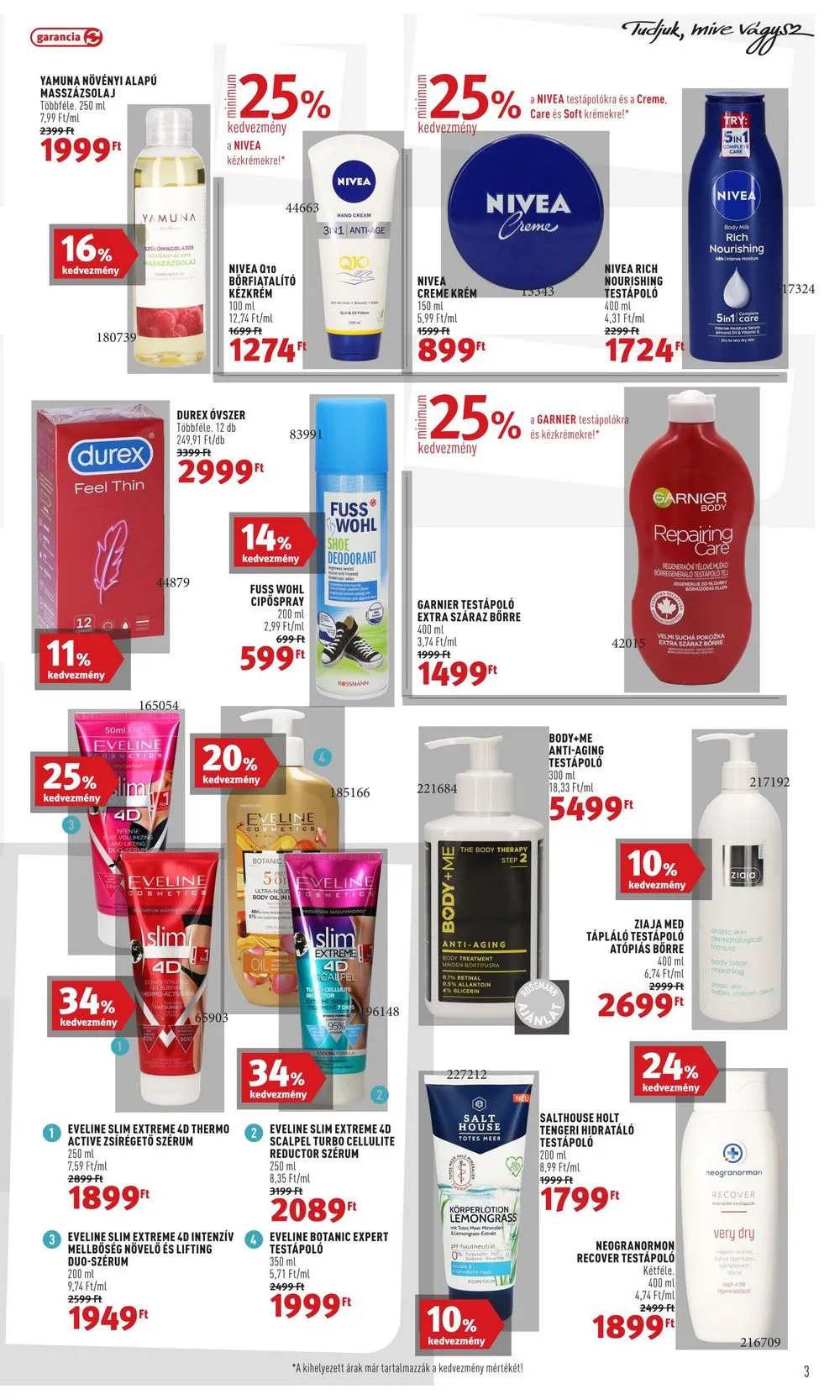 Rossmann akciós újság 04.24–05.05 – 3. oldal