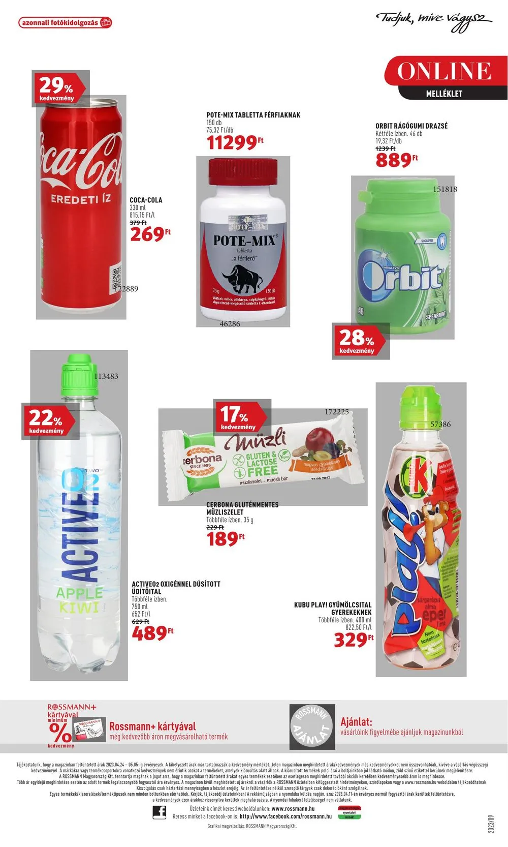 Rossmann akciós újság 04.24–05.05 – 31. oldal
