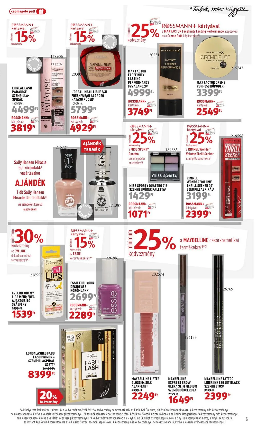 Rossmann akciós újság 04.24–05.05 – 5. oldal