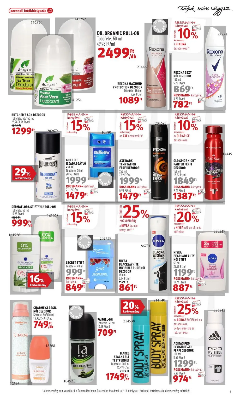 Rossmann akciós újság 04.24–05.05 – 7. oldal