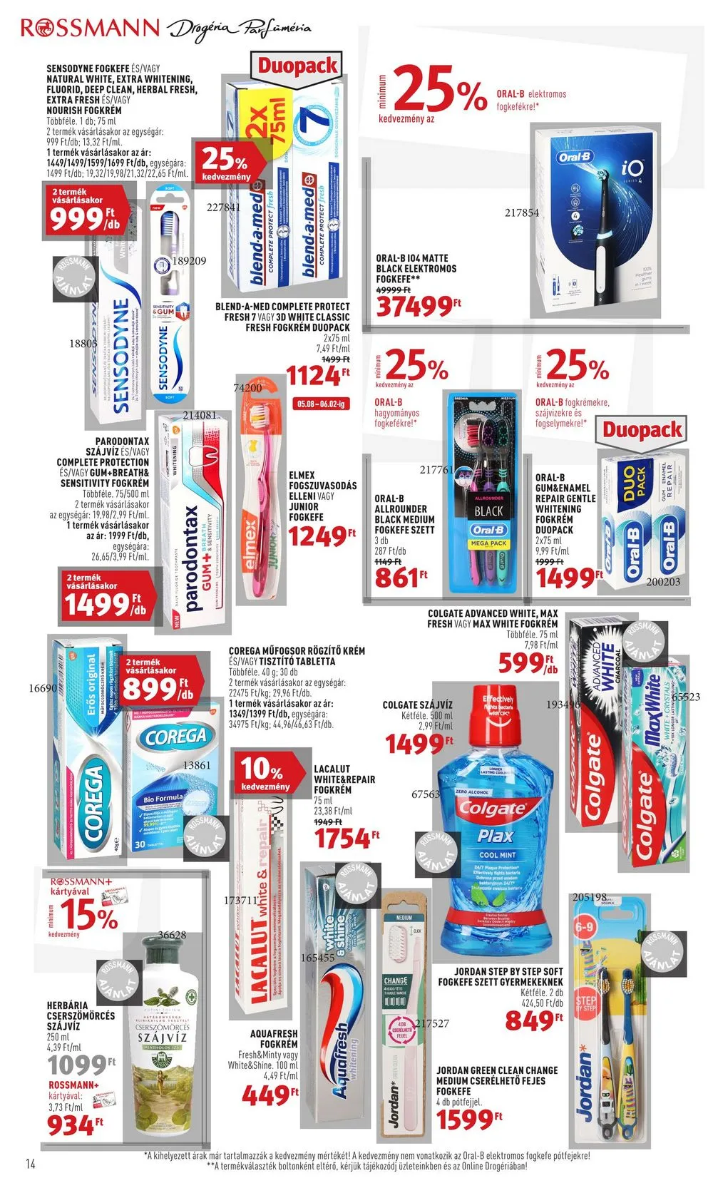 Rossmann akciós újság 05.08–05.19 – 14. oldal