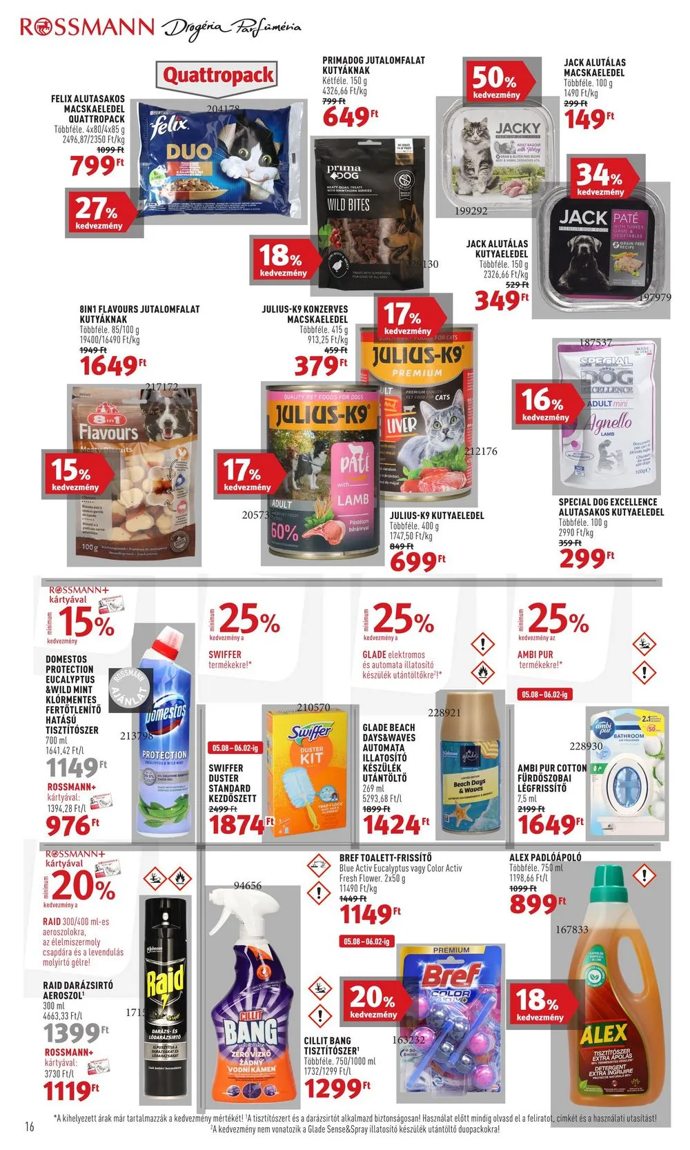 Rossmann akciós újság 05.08–05.19 – 16. oldal
