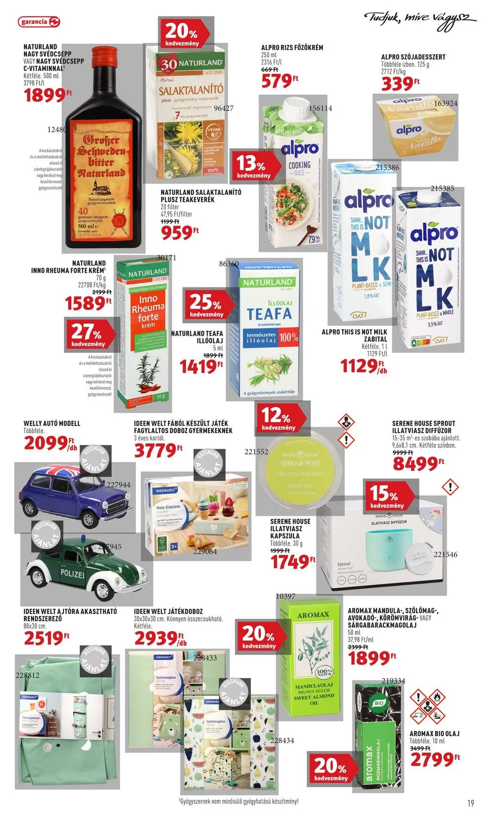 Rossmann akciós újság 05.08–05.19 – 19. oldal