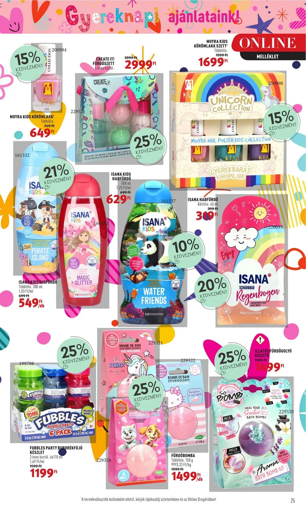 Rossmann akciós újság 05.08–05.19 – 25. oldal